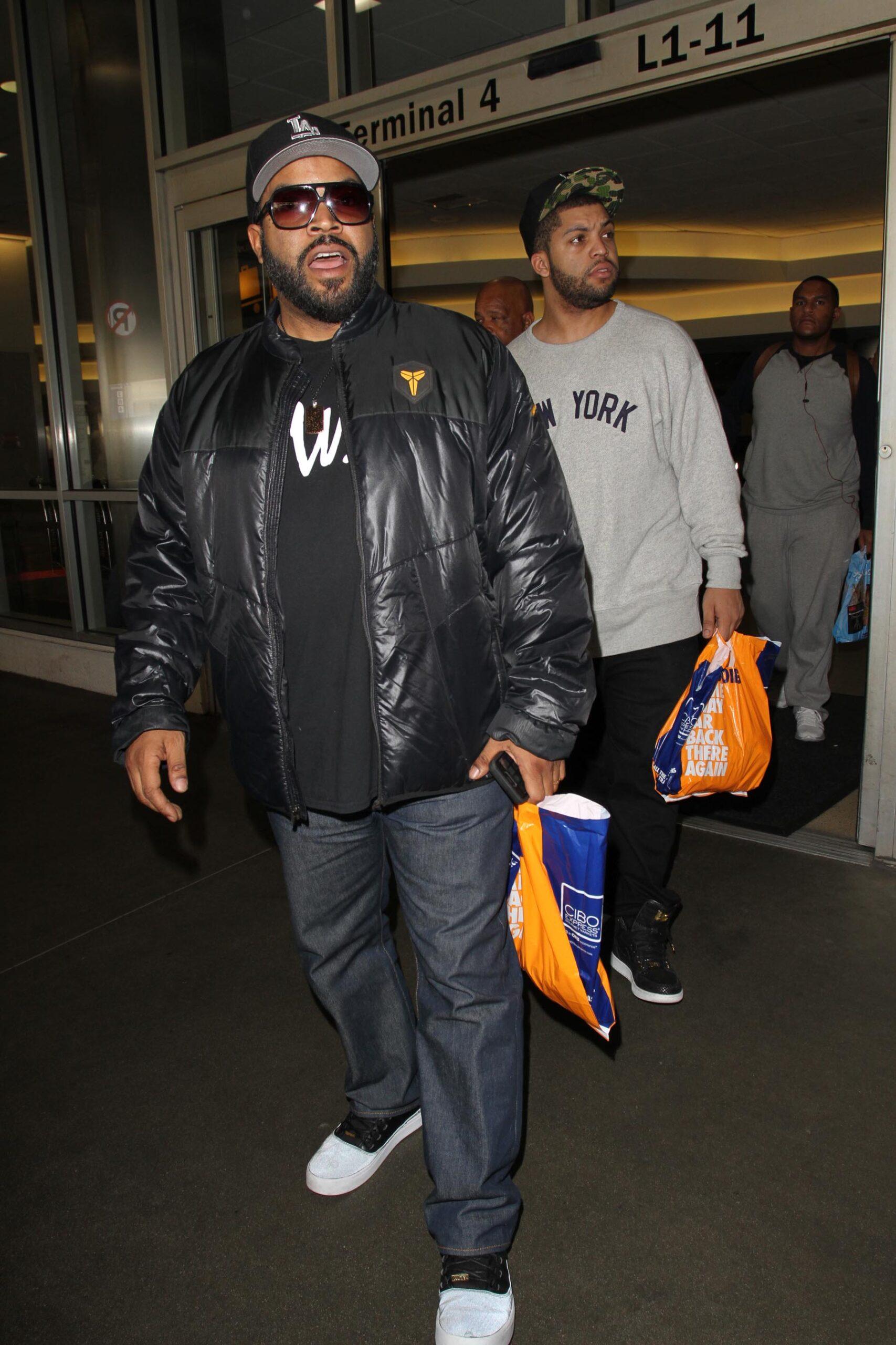 ICE CUBE AND SON At LAX