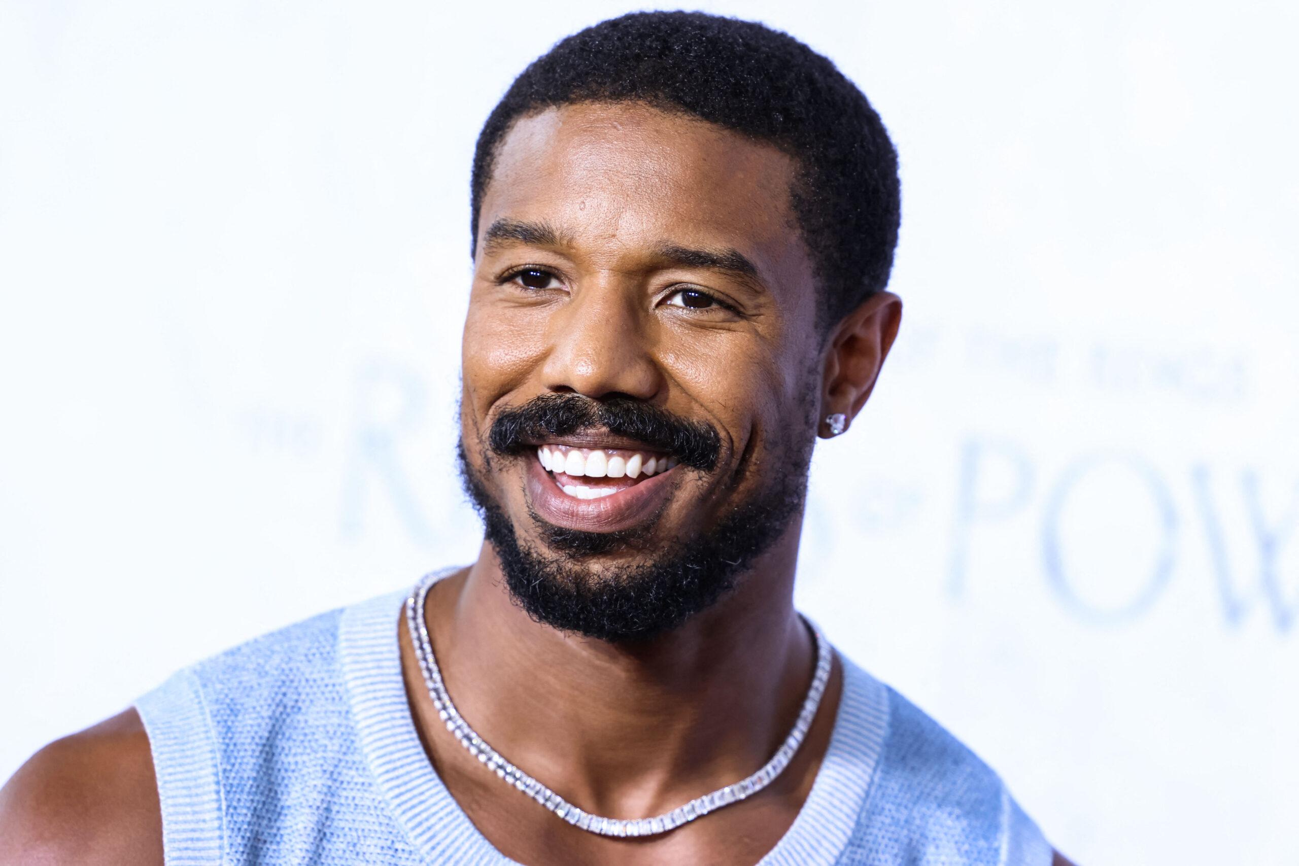 Michael B. Jordan at the Los Angeles Premiere Of Amazon Prime Video's 'The Lord Of The Rings: The Rings Of Power' Season 1