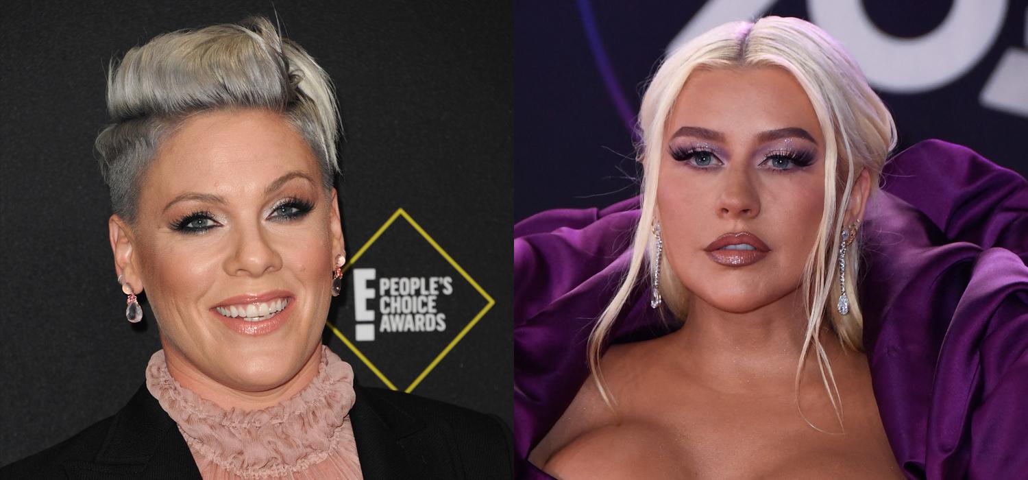 P!nk Shuts Down Accusations Of 'Shading' Christina Aguilera With 'Lady Marmalade' Remark