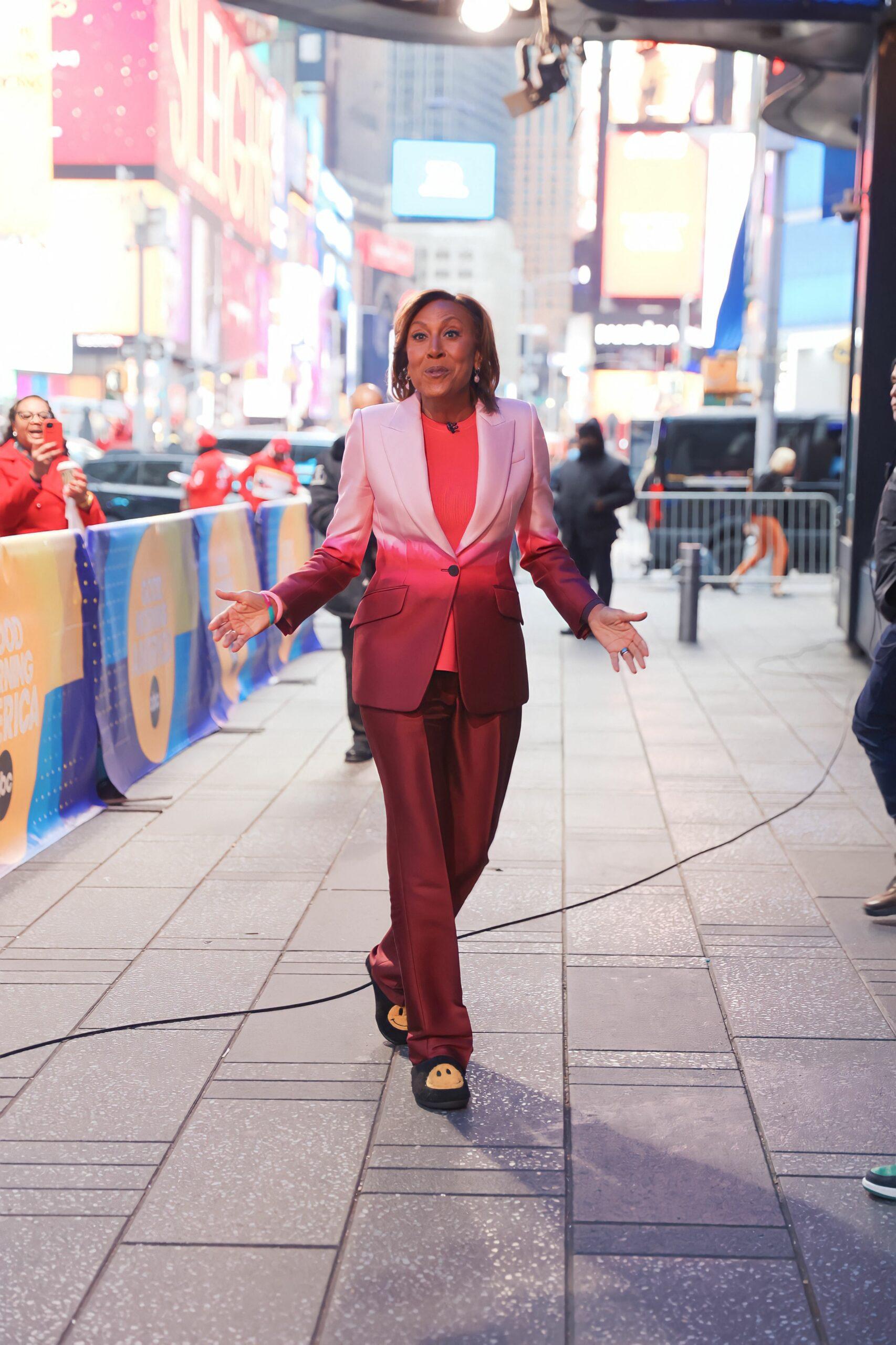 Robin Roberts seen at Good Morning America.