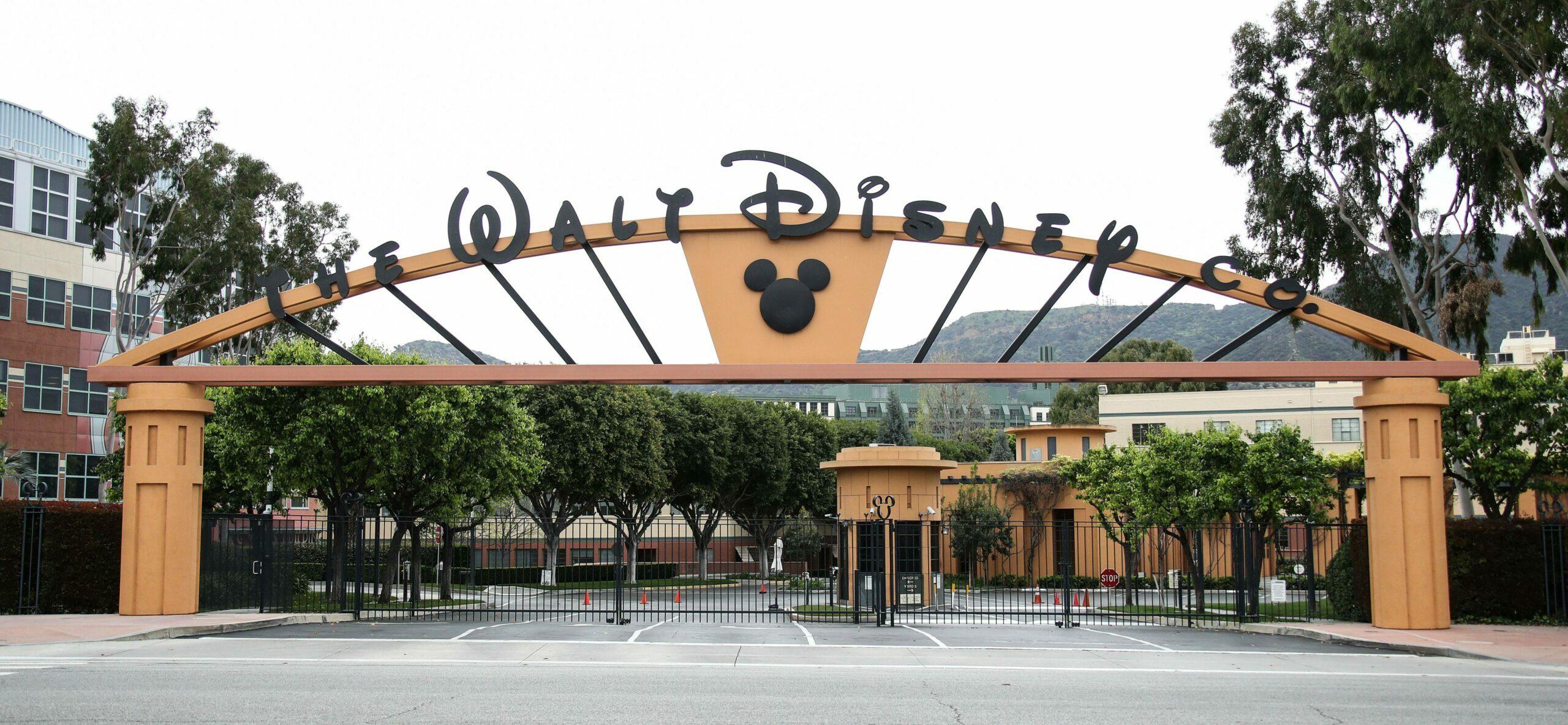 The Walt Disney Company sign