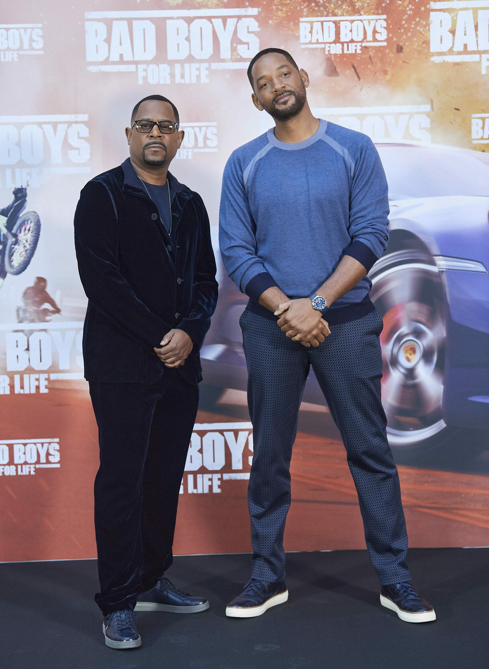 Will Smith & Martin Lawrence at 'Bad Boys for Life' Madrid Photocall