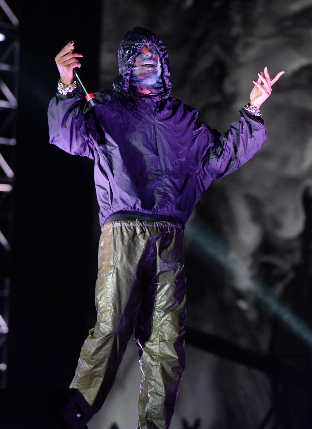 Playboi Carti performs during Rolling Loud at Hard Rock Stadium