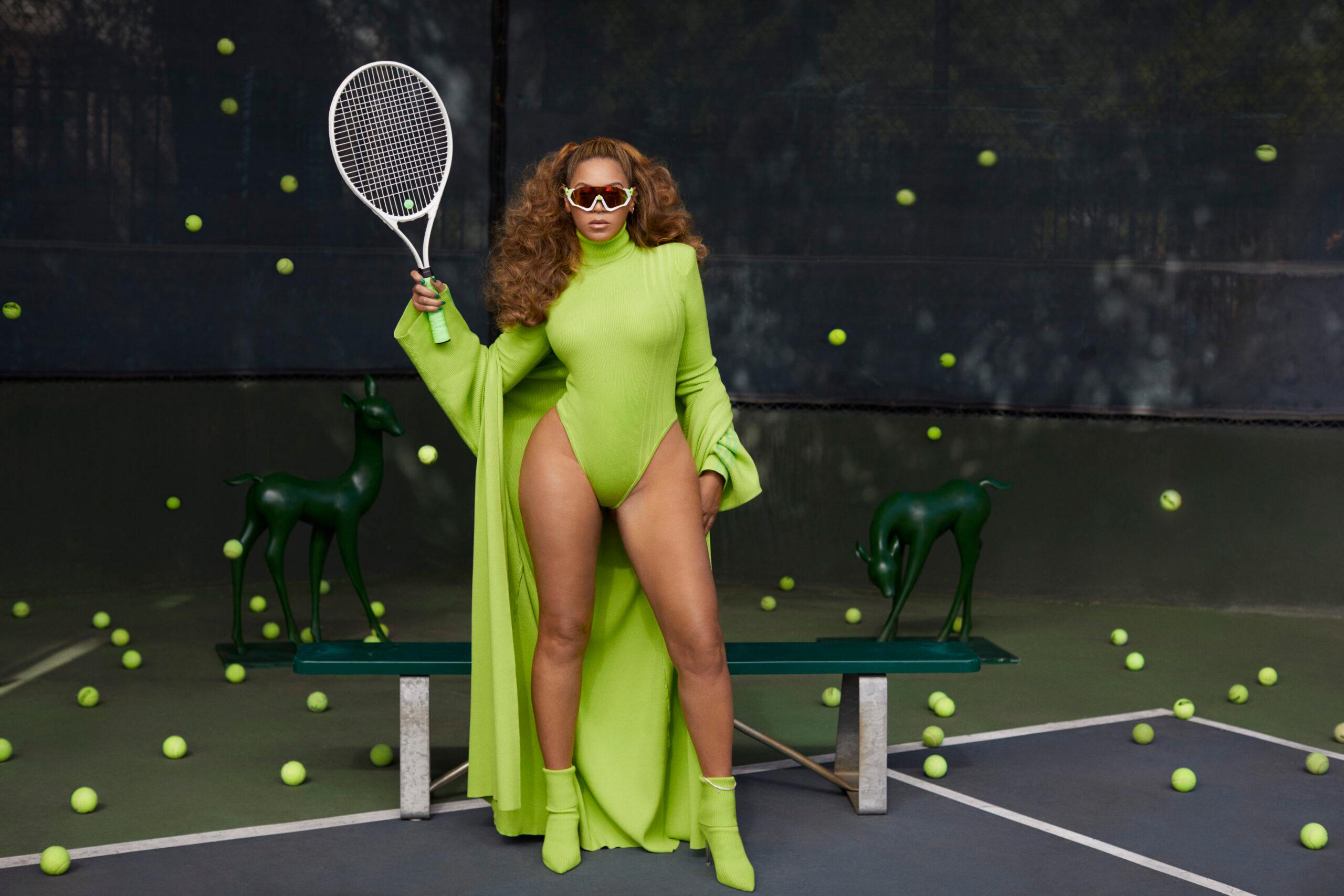 Beyonce hits the tennis court and serves up an all-star cast for launch of adidas x IVY PARK HALLS of IVY collection