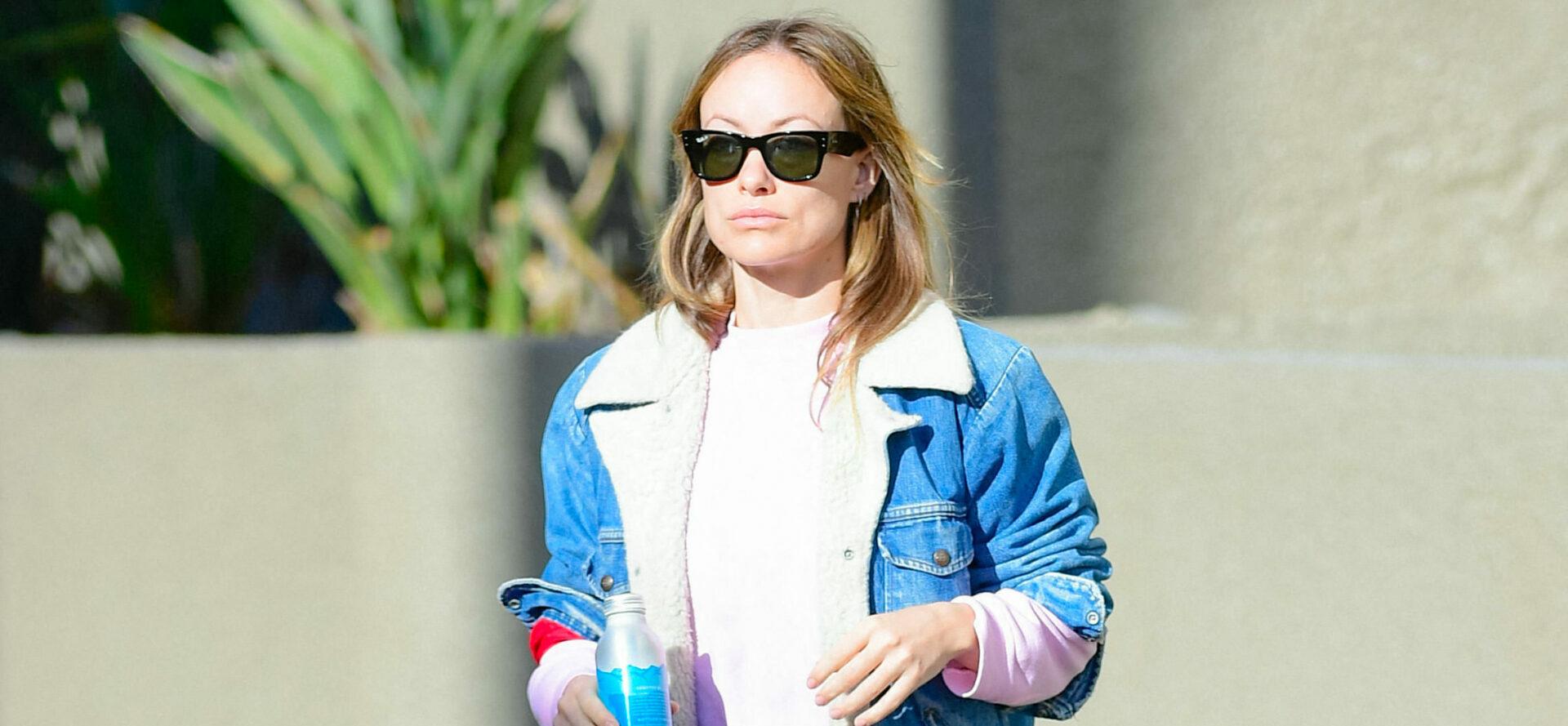 Olivia Wilde runs errands in West Hollywood