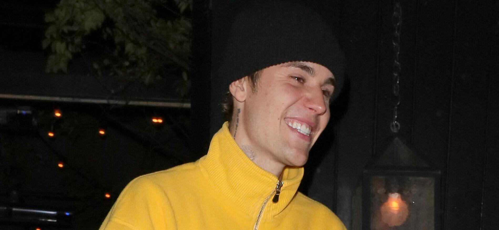 Justin Bieber and Hailey Bieber leave the Chiltern Firehouse at 330am