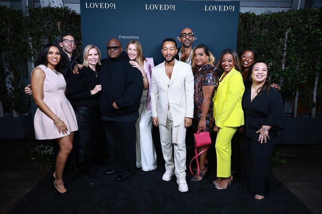 Chrissy Teigen Shows Up & Shows Out For Husband John Legend's Skincare Launch Party