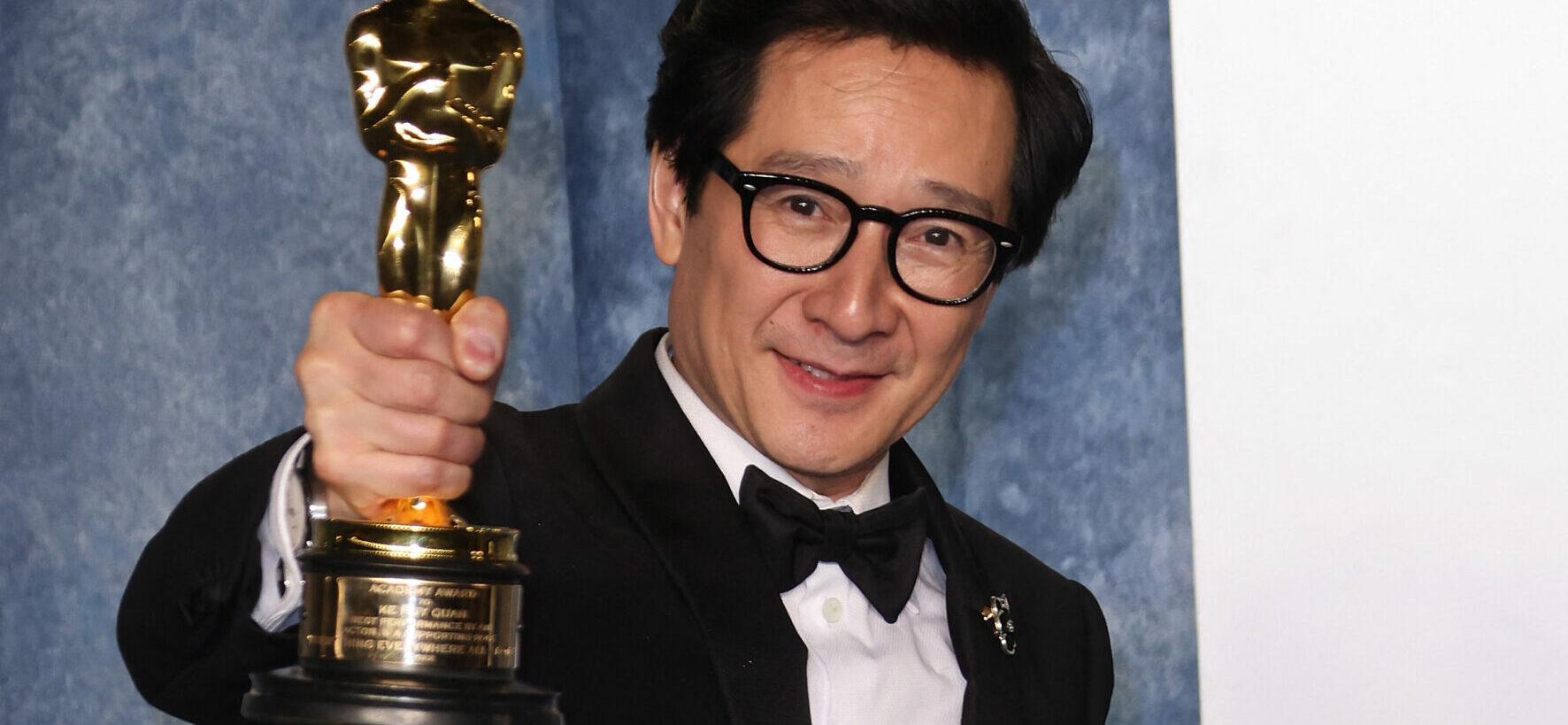 Ke Huy Quan at the 2023 Vanity Fair Oscar Party - Arrivals
