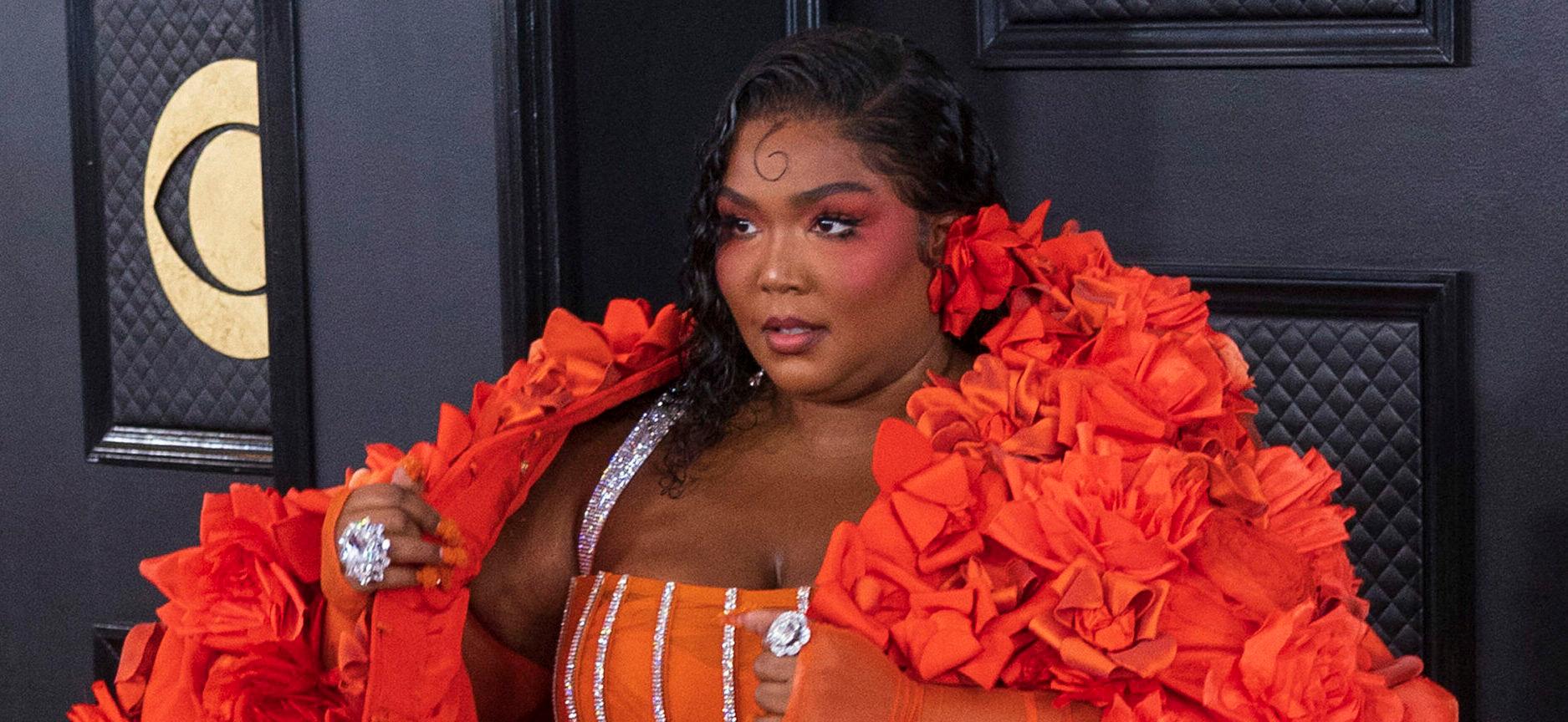 Lizzo at the 65th Grammy Awards - Arrivals