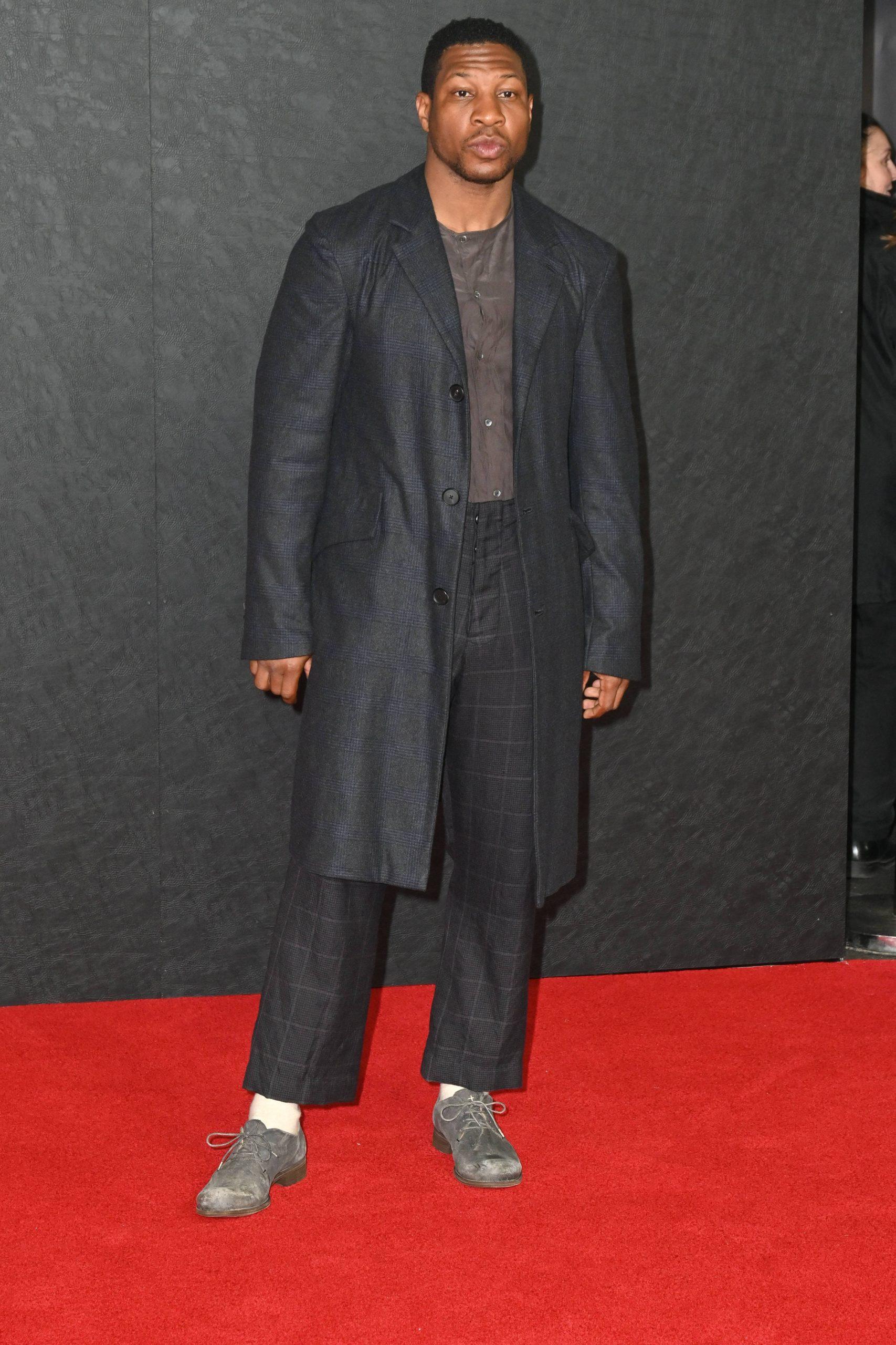 Jonathan Majors at the "Creed III" UK film premiere