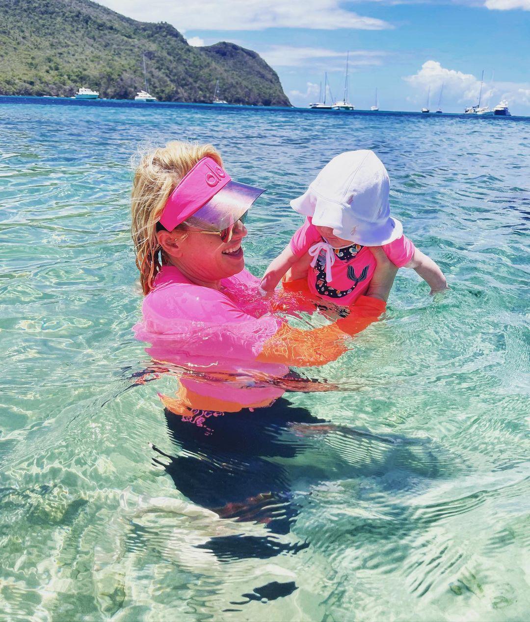 Rebel Wilson Takes Daughter For Her 'First Ever Swim In The Ocean'
