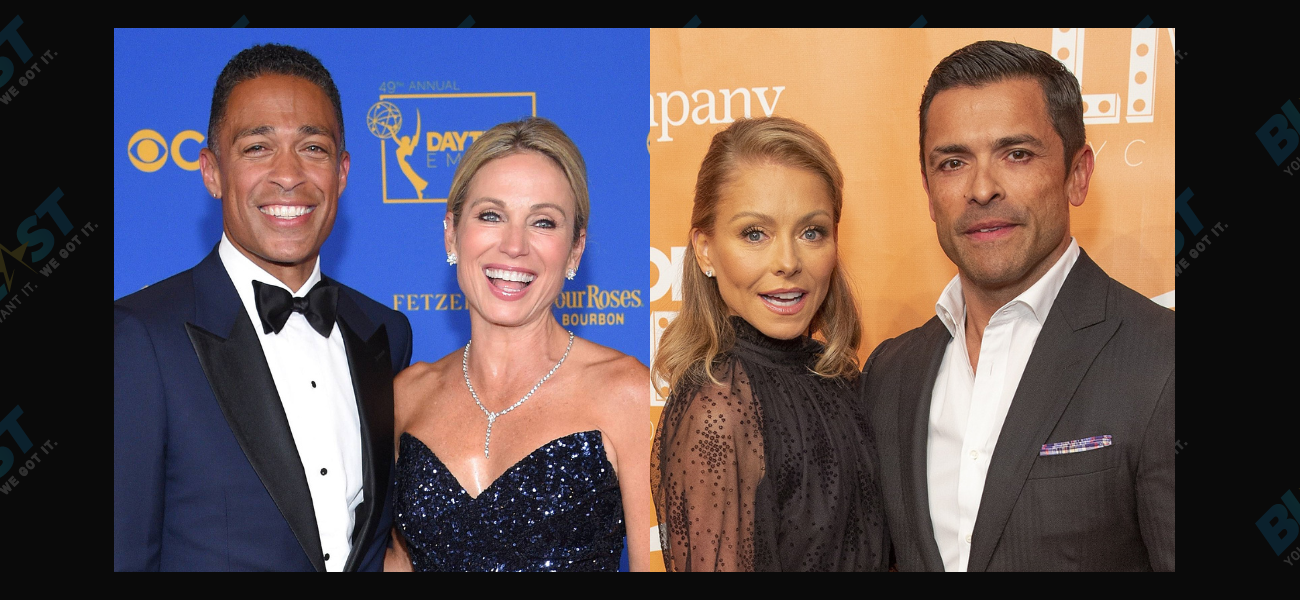 Amy Robach & T.J. Holmes Are Reportedly 'Pitching' A New Show To Rival Kelly & Mark On Daytime TV
