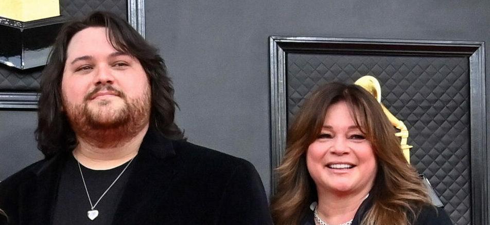 Wolfgang Van Halen and Valerie Bertinelli Arrive for the 64th Grammy Awards in Las Vegas