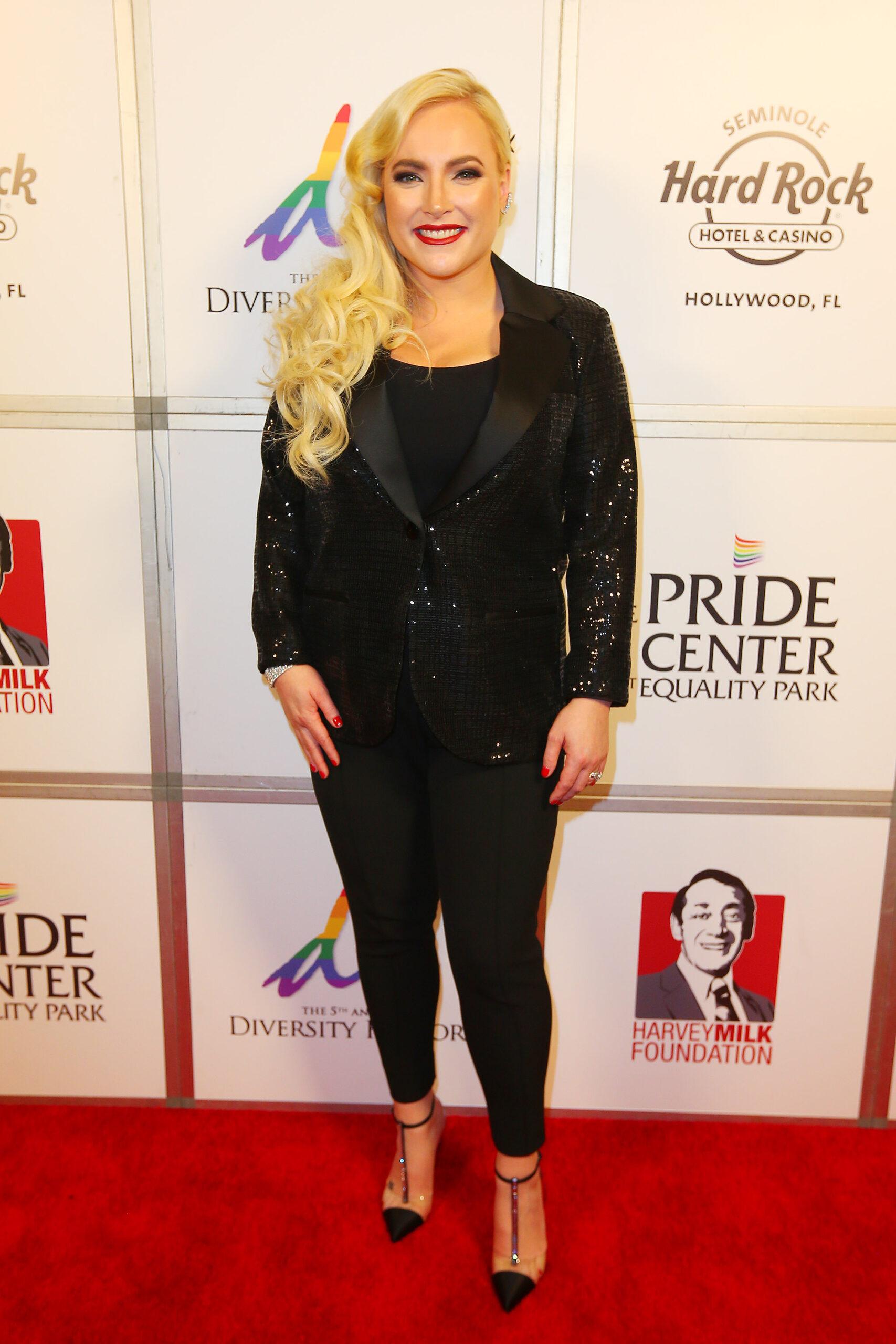 Meghan McCain receives the Lilla Watson Medal during the Diversity Honors dinner
