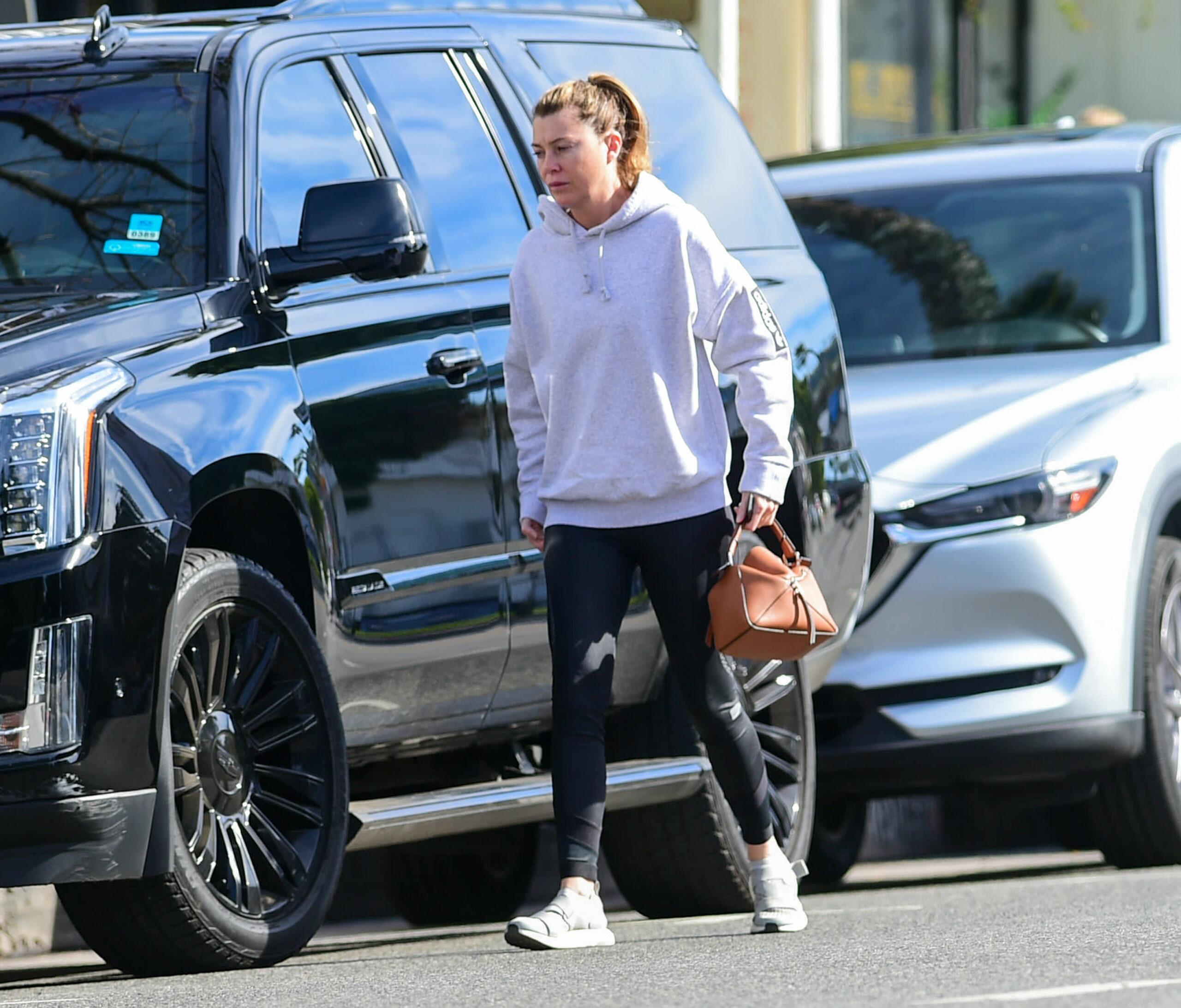 Ellen Pompeo out and about