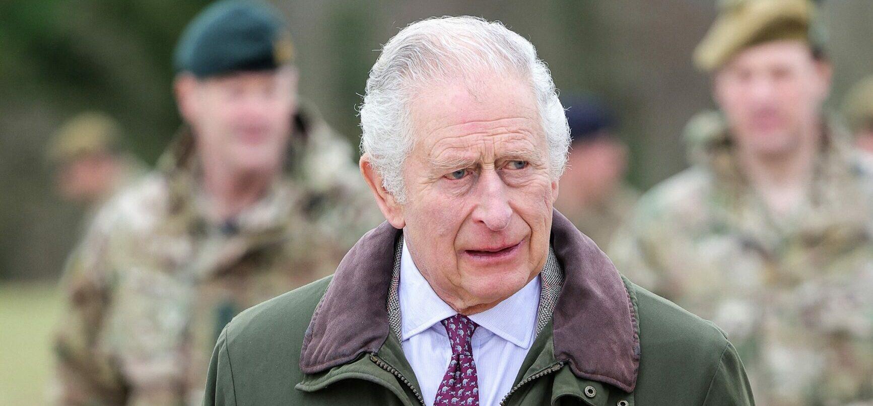 King Charles III attends Ukrainian military training