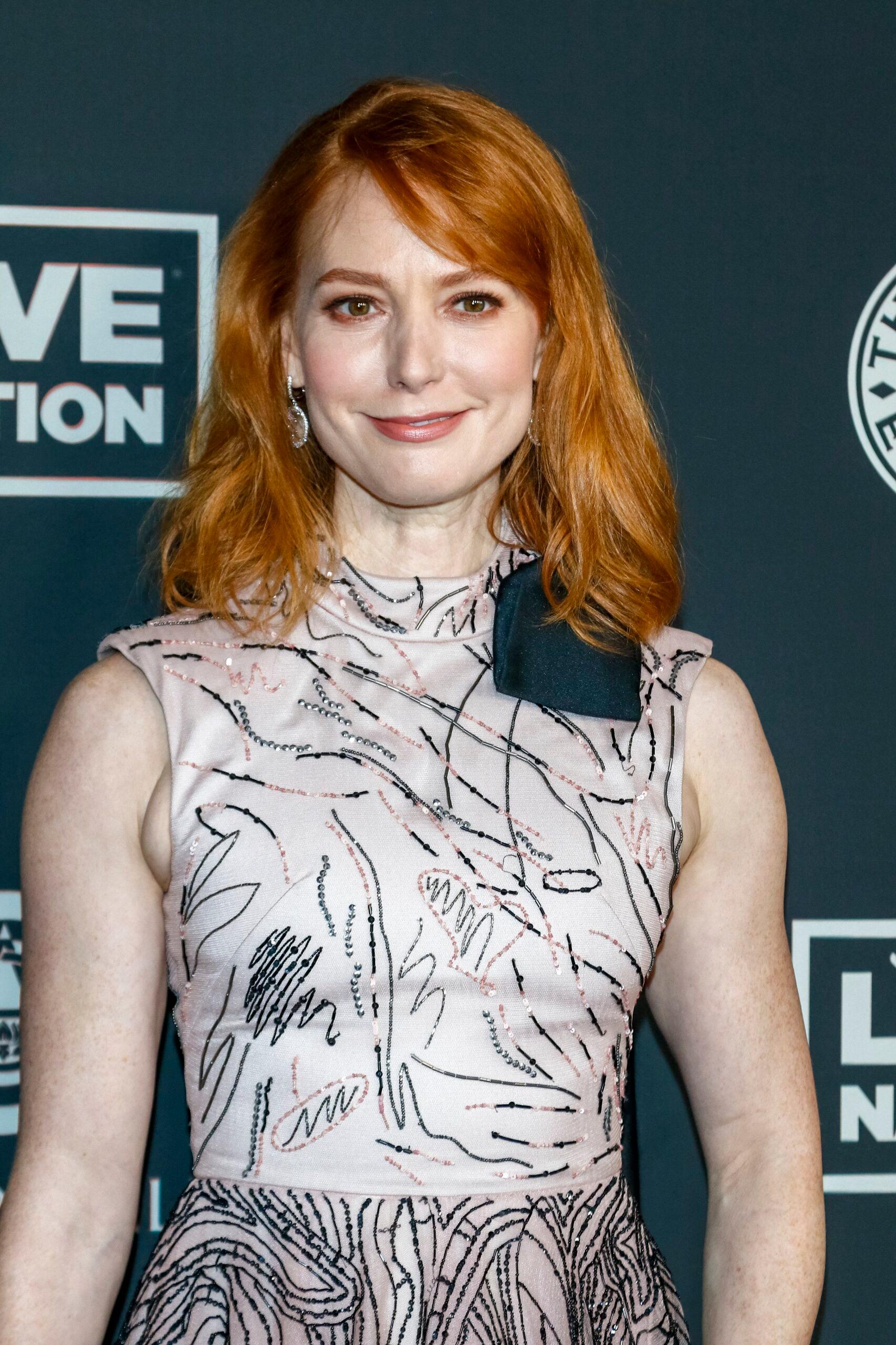 Alicia Witt at The Art of Elysium's 13th Annual Black Tie Artistic Experience 'Heaven'