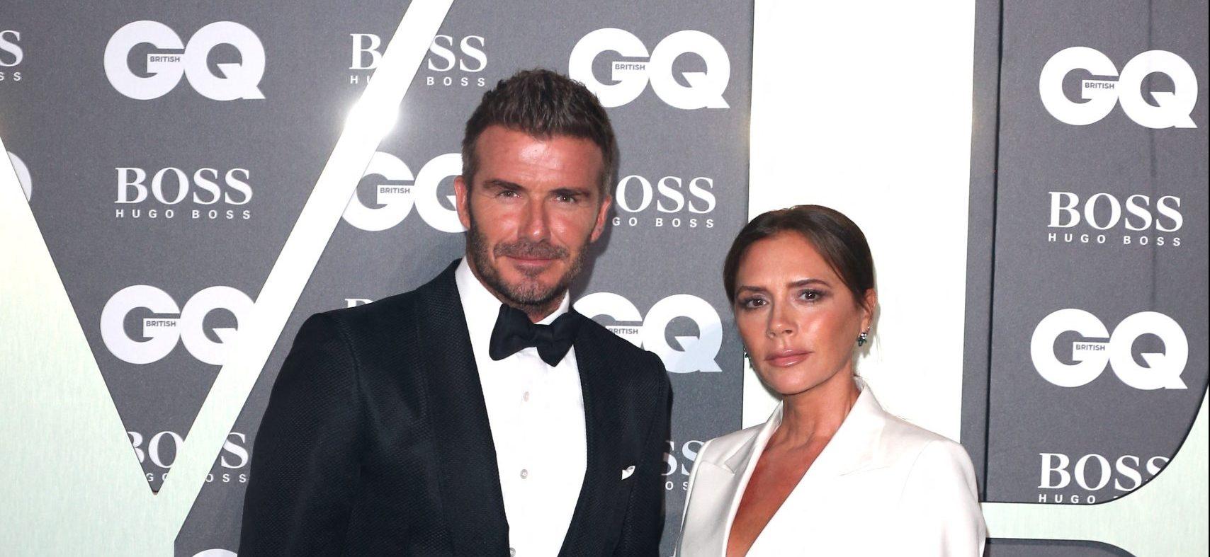 David & Victoria Beckham at the GQ Men of the Year Awards in London, UK.