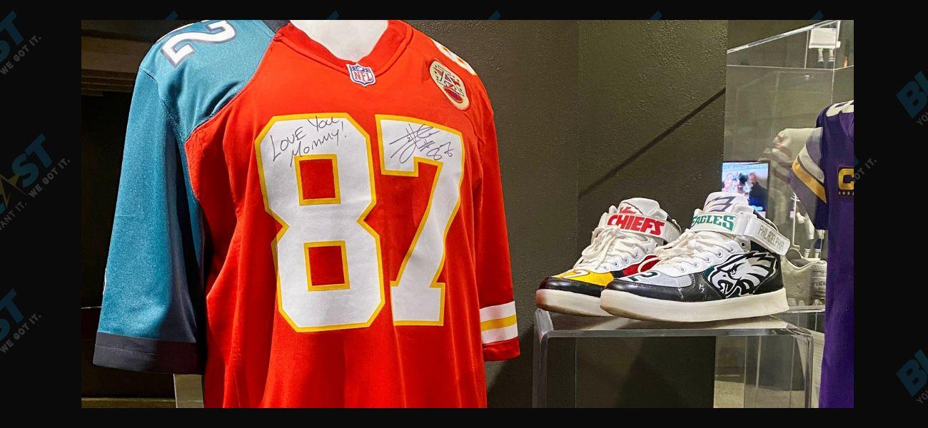 Donna Kelce's Superbowl Jersey On Display At NFL Hall Of Fame