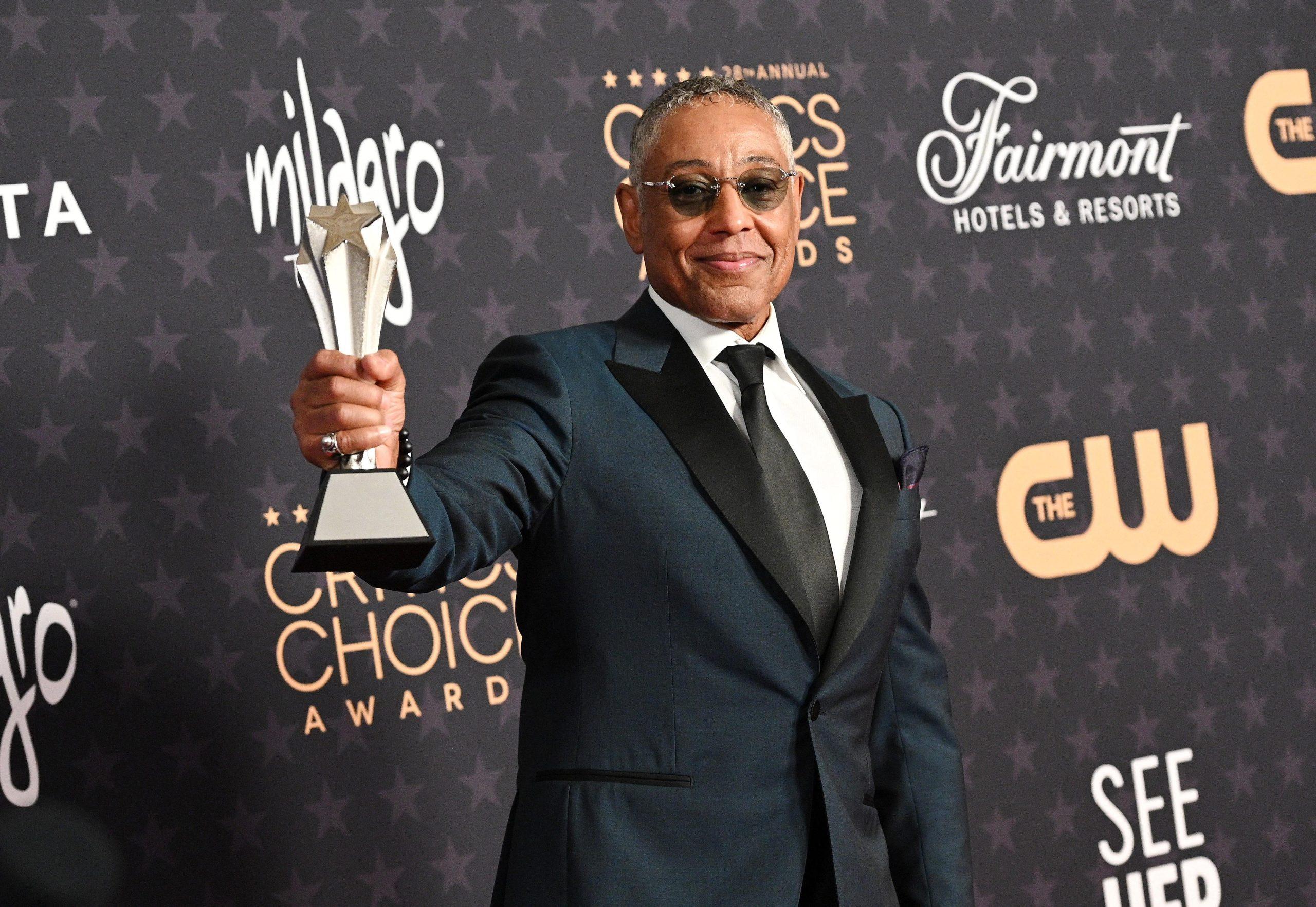 Giancarlo Esposito at the 28th Annual Critics Choice Awards Press Room