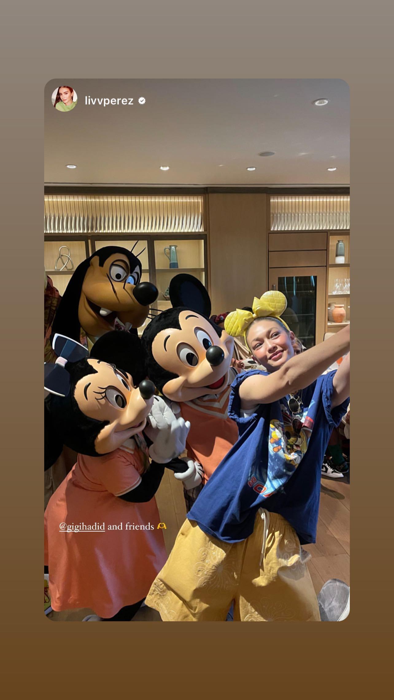 Gigi Hadid Morphs Into Singing Disney Princess For Birthday Wish