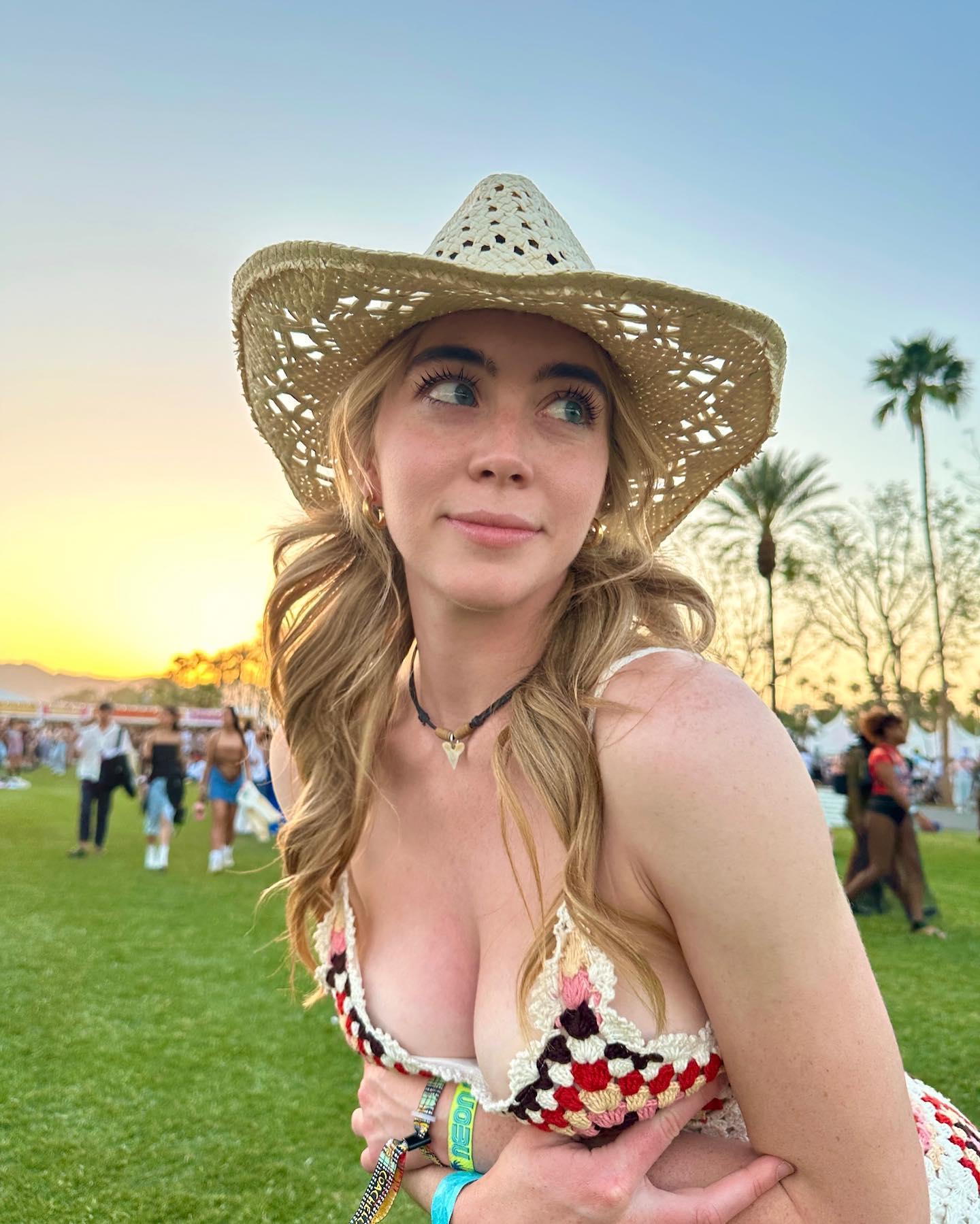 Grace Charis at Coachella