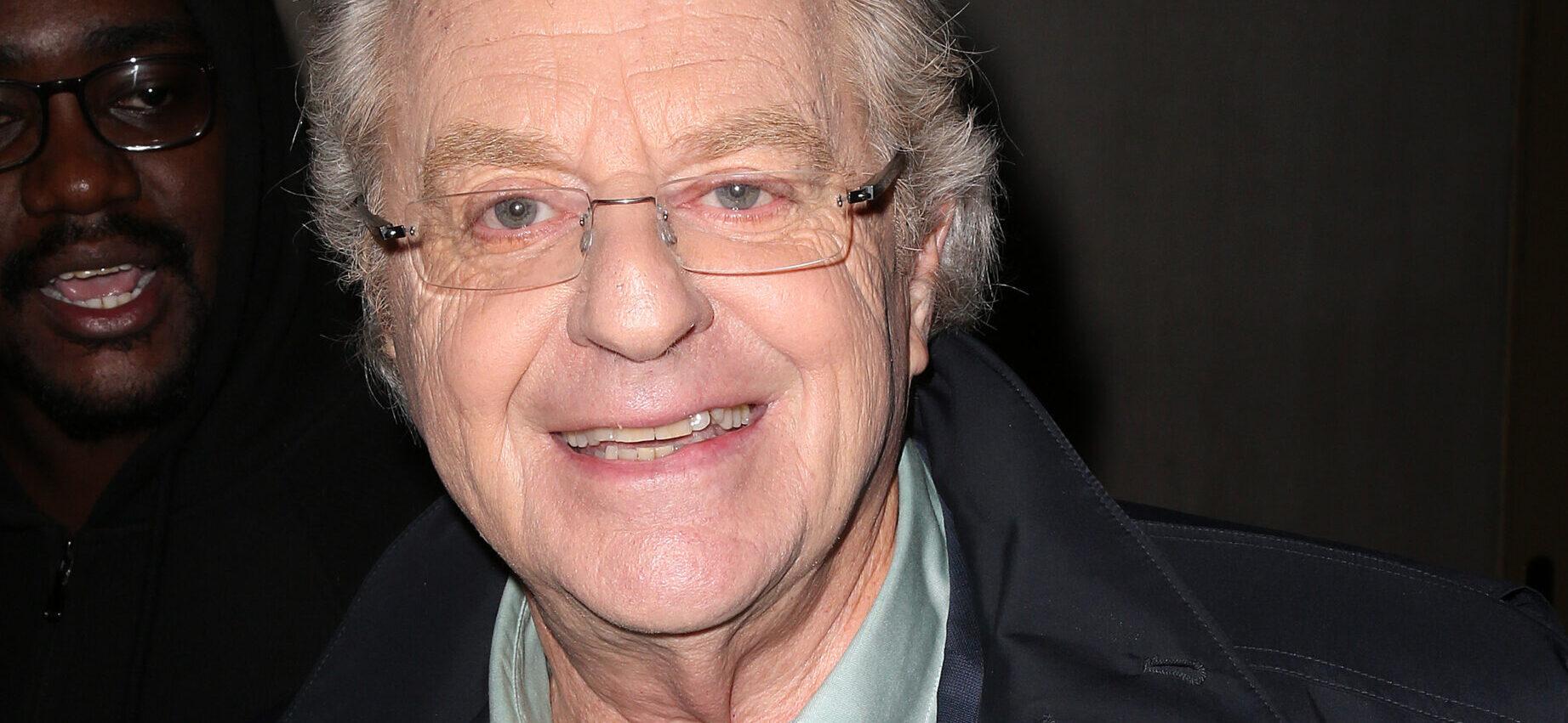 Jerry Springer appear on the 'Today Show' in New York City