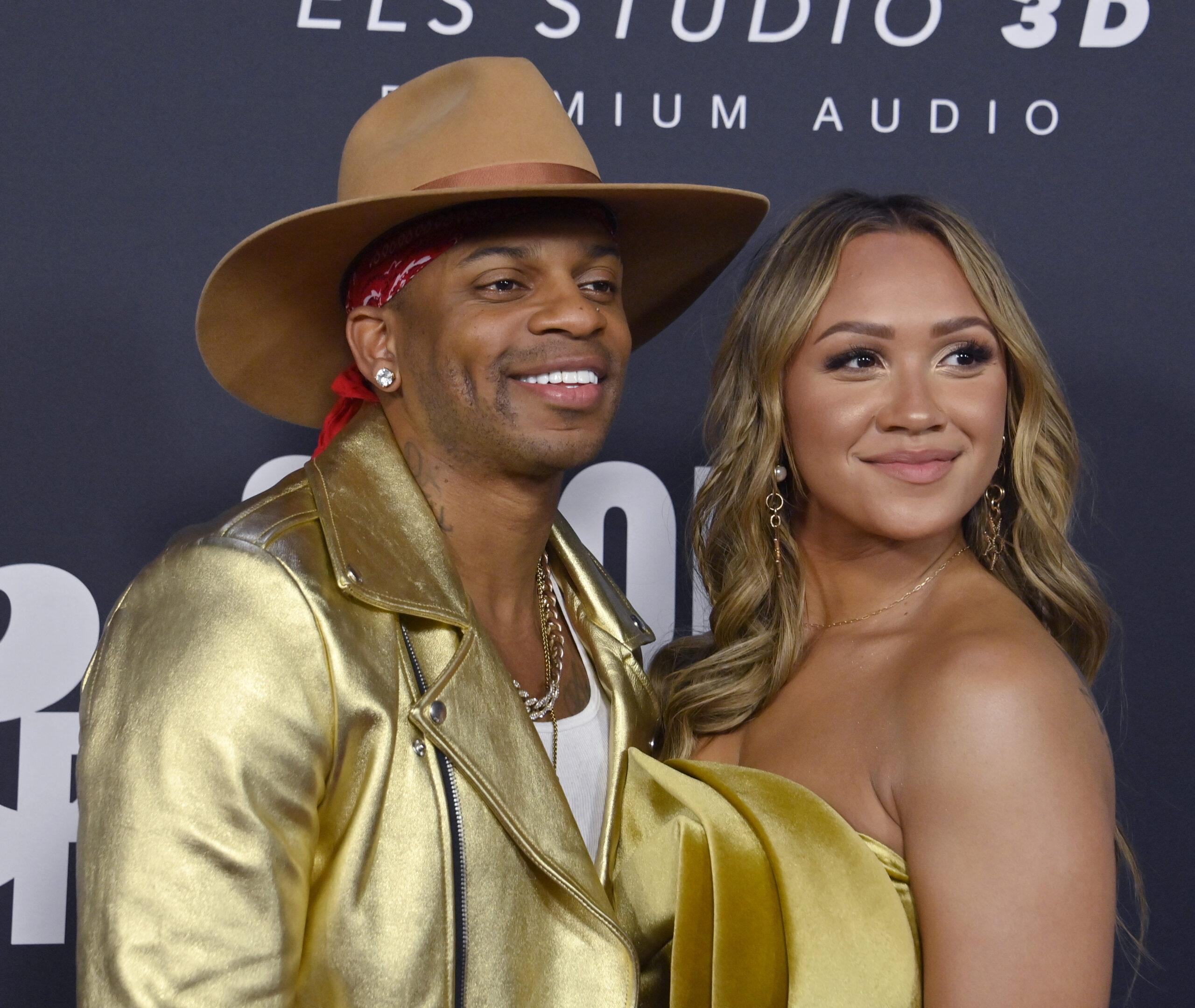 Jimmie Allen and Alexis Gale Attend the MusiCares Persons of the Year Gala in Los Angeles