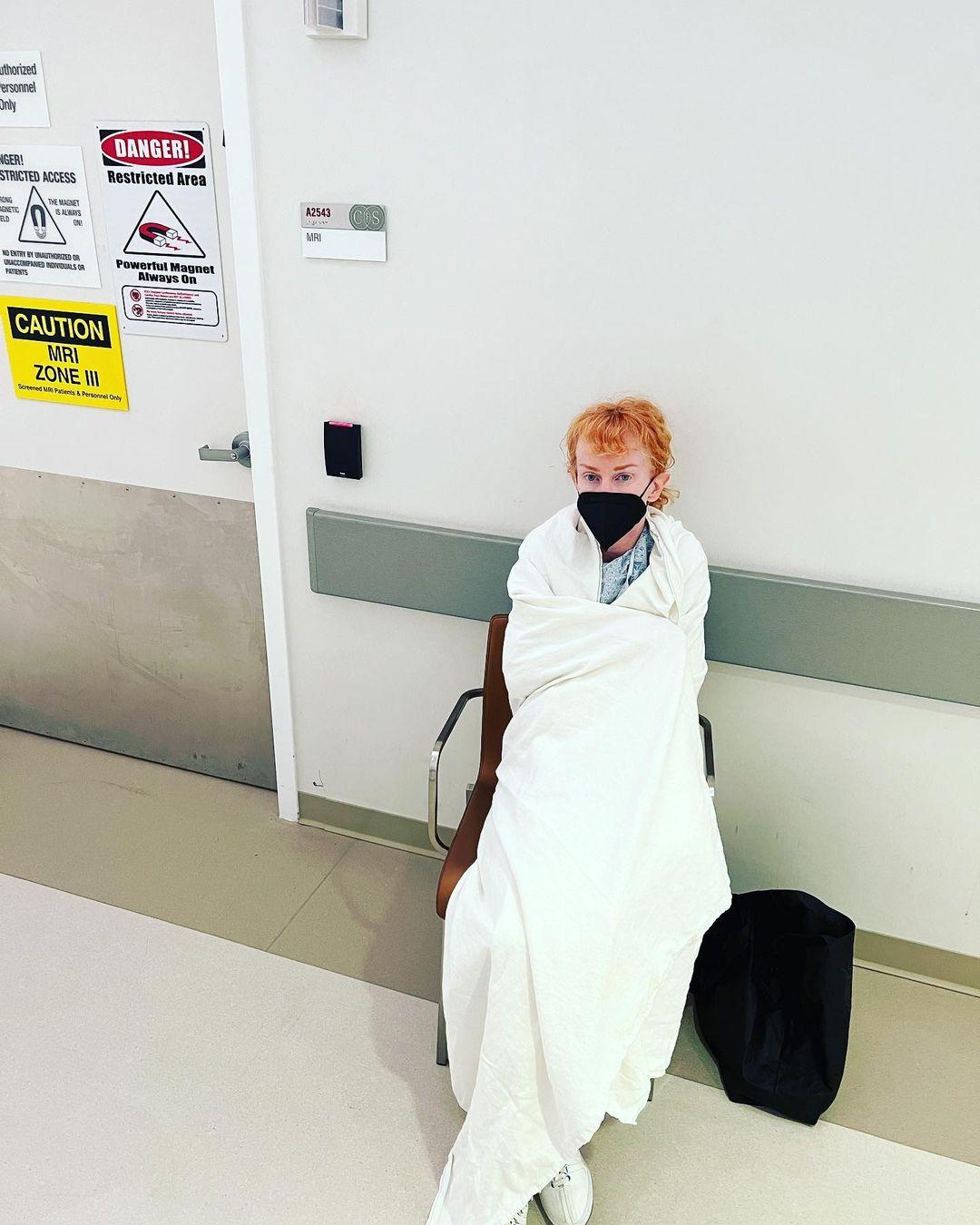 Kathy Griffin gets an MRI for Easter