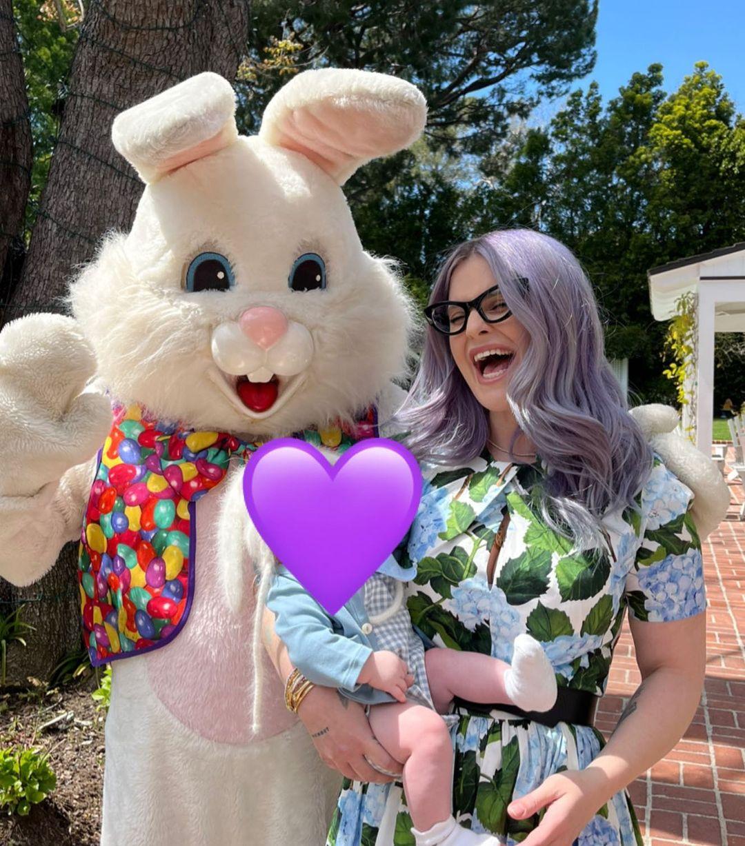 Kelly Osbourne's son is ready for Easter