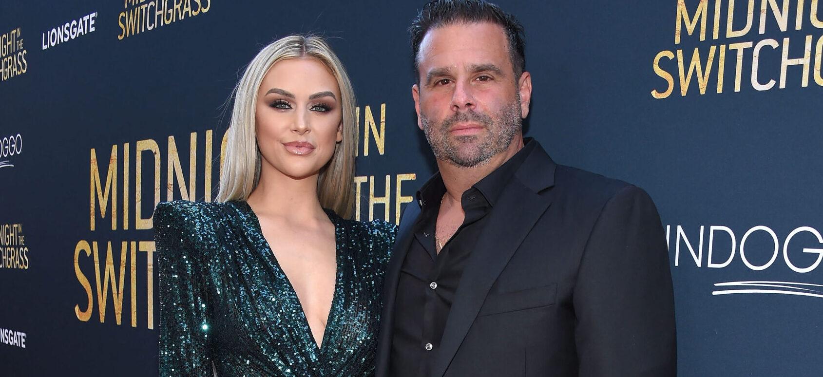 Lala Kent and her ex Randall Emmett at 'Midnight in the Switchgrass' Los Angeles Special Screening'