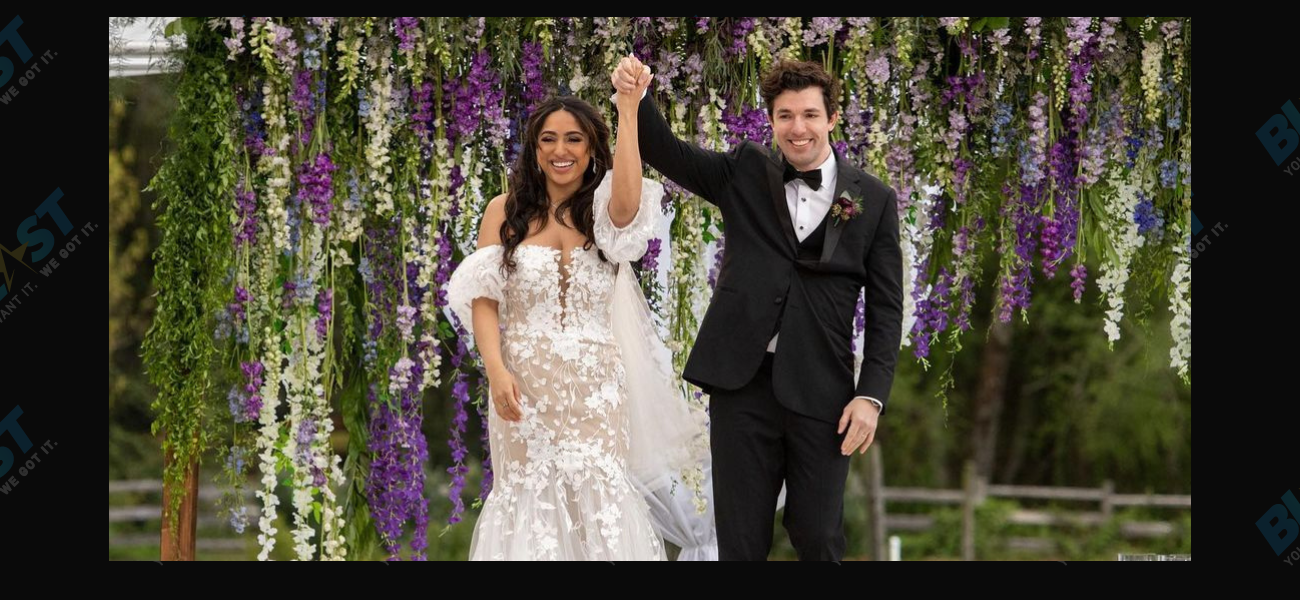 Zack and Bliss' wedding photo