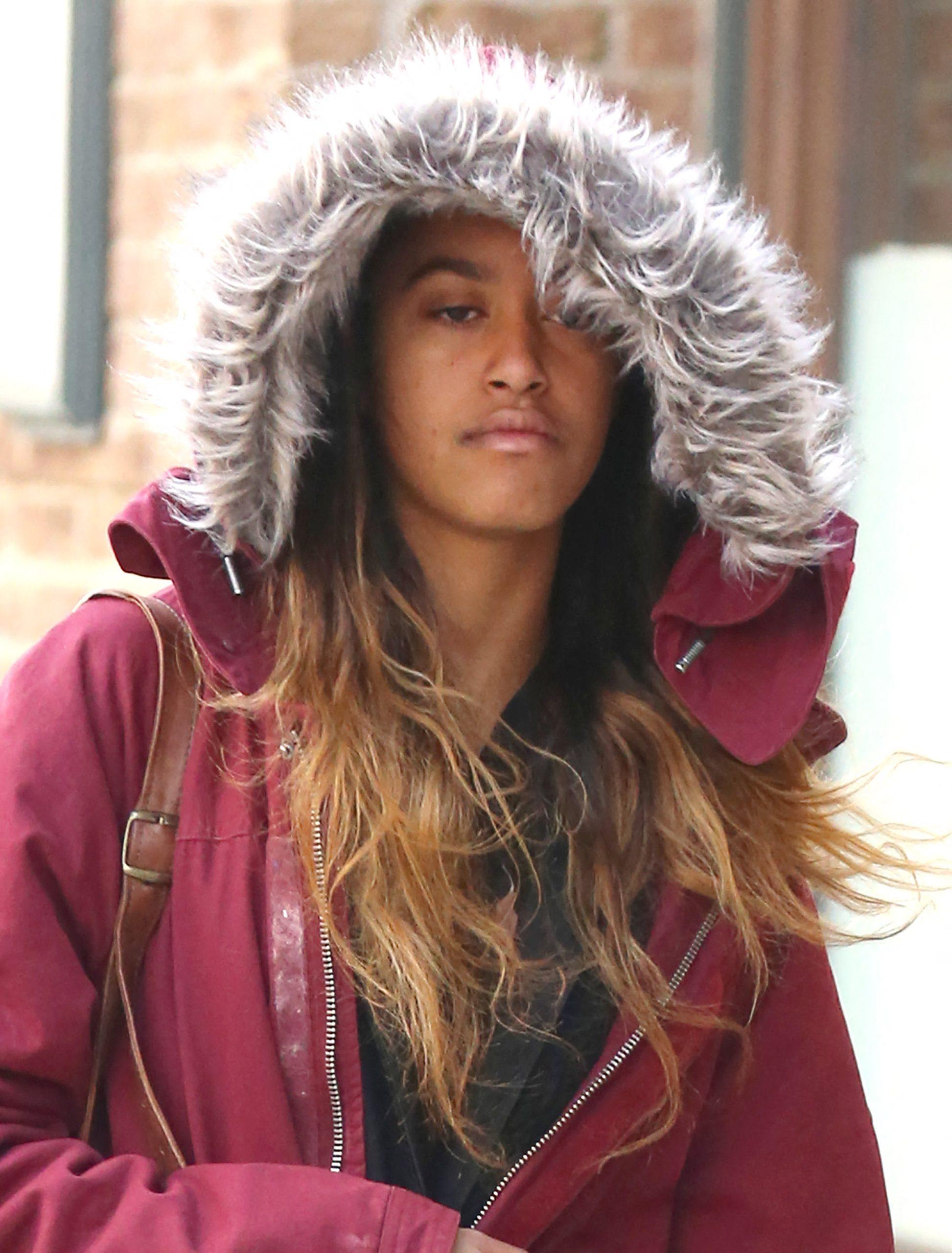Malia Ann Obama out and about in New York City