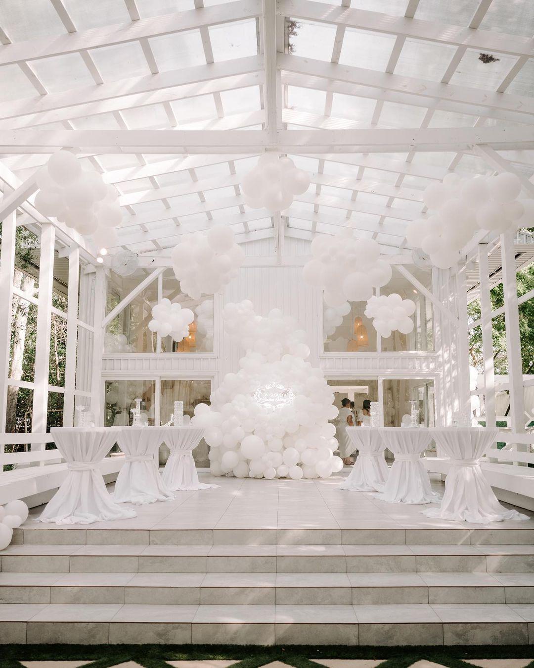 Inside Simone Biles' lavish bridal-party