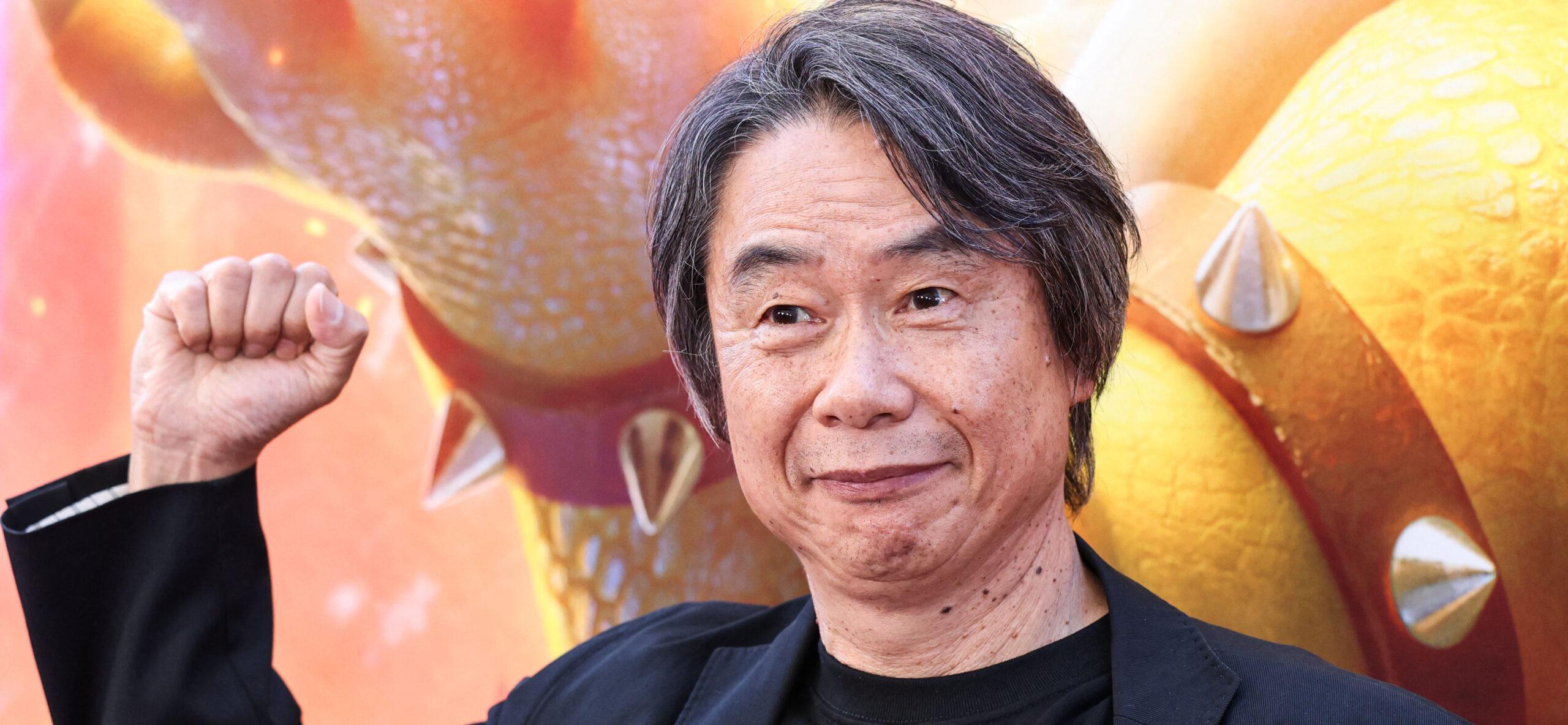 The Super Mario Bros. Movie screening - Shigeru Miyamoto