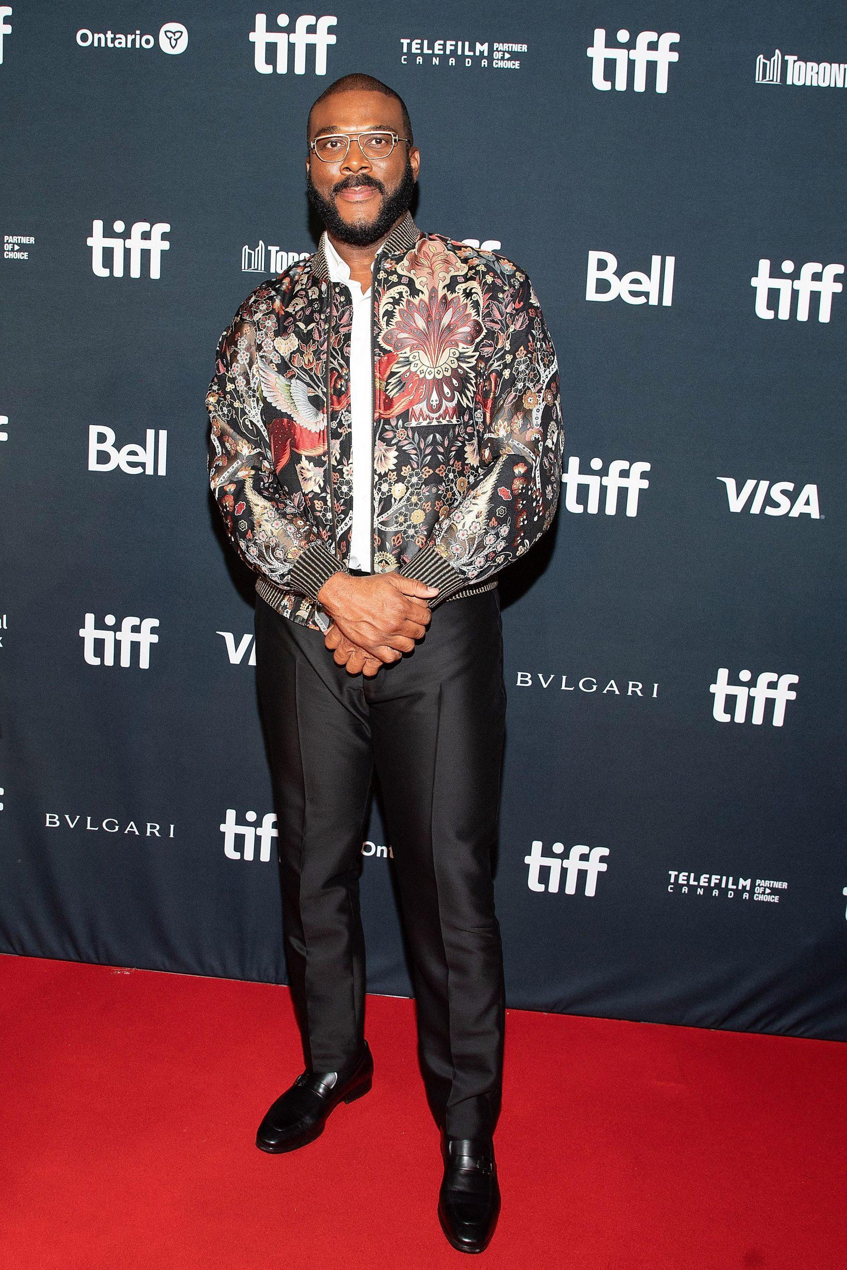 Tyler Perry at the 2022 Toronto International Film Festival - "Sidney" Premiere