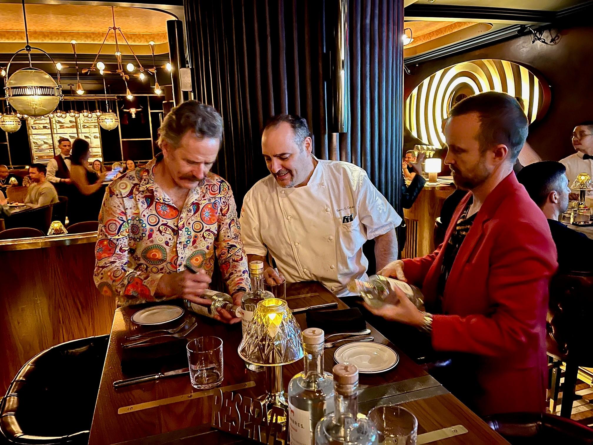 'Breaking Bad' Stars Bryan Cranston and Aaron Paul Take Over Circa Resort & Casino