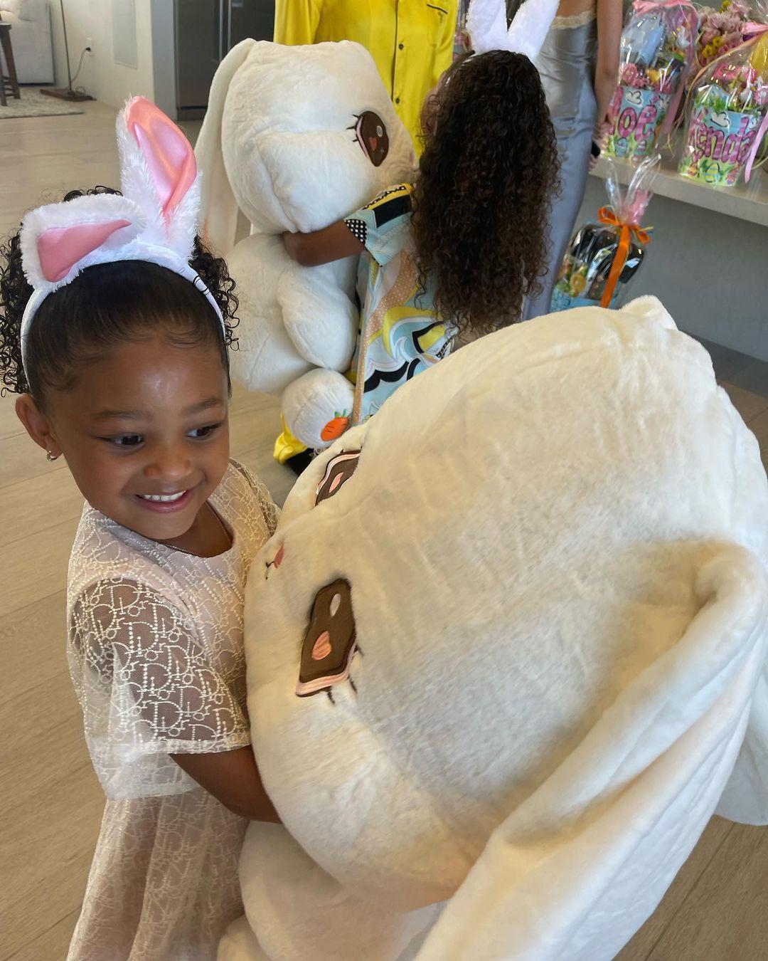 Kylie Jenner And Aire Enjoy The Sweetest' Easter Weekend