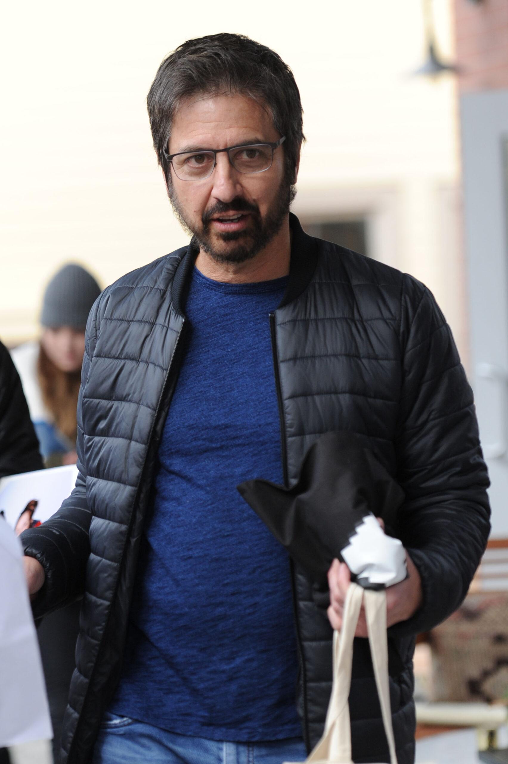 Ray Romano takes in the sights at the Sundance Film Festival in Park City