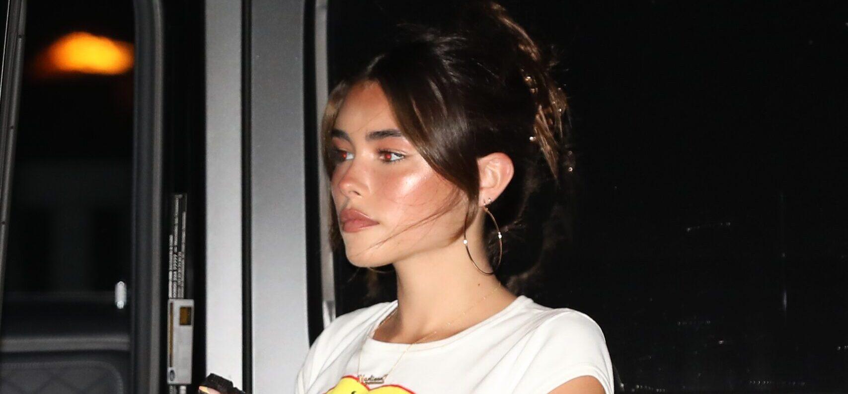 Madison Beer grabs dinner at Nobu Malibu with friends