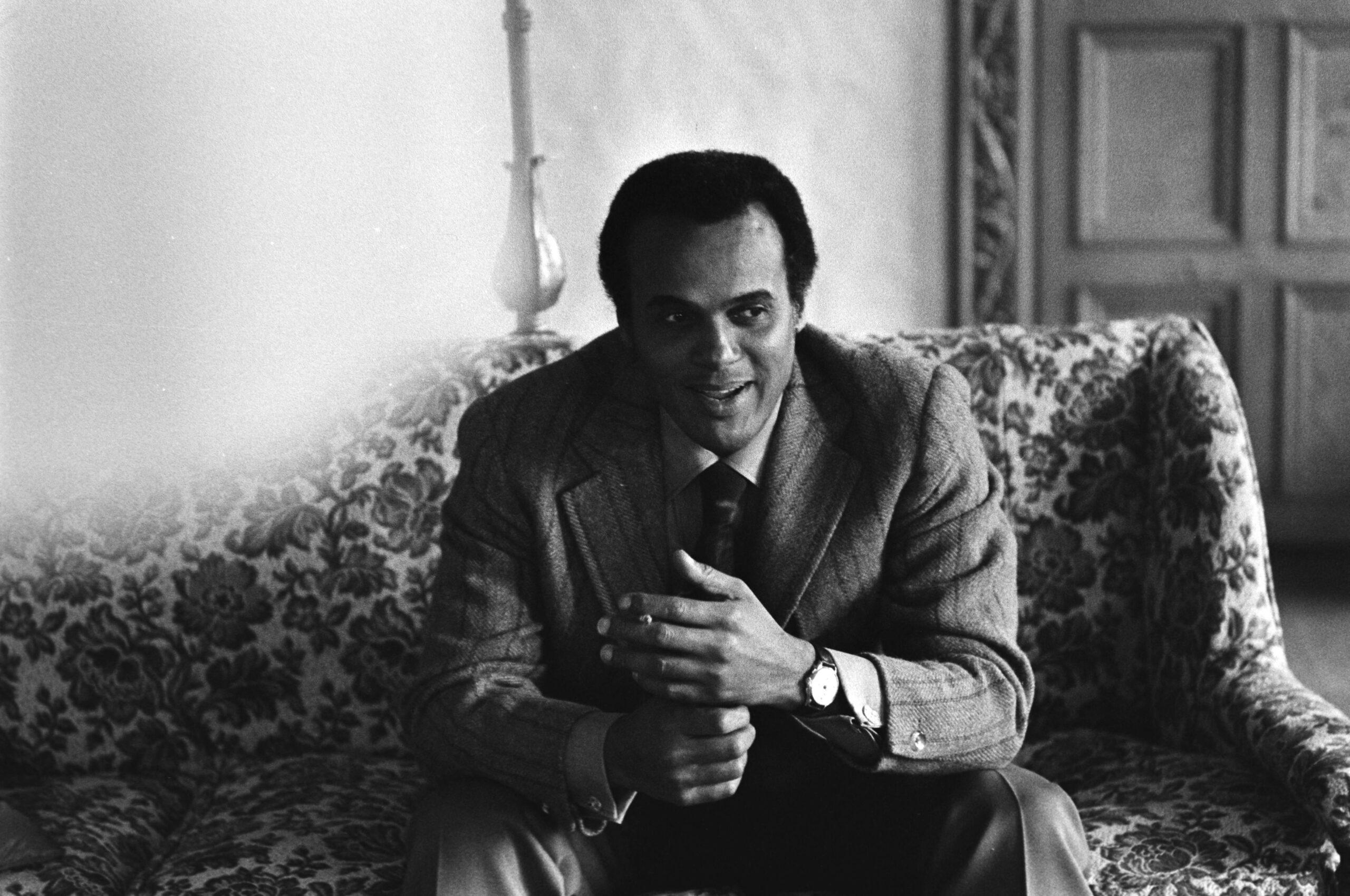 Actor-singer Harry Belafonte who will star in a new Western film called quot Buck and the Preacher quot with Sidney Poitier 22 03 1972
