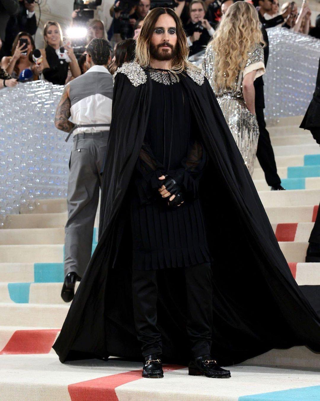 Jared Leto as Choupette at the 2023 Met Gala