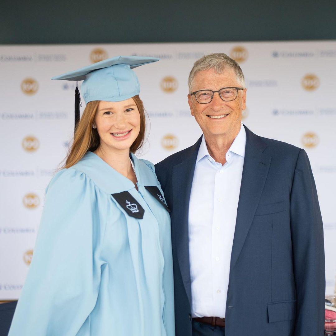Bill Gates and daughter Jennifer Gates