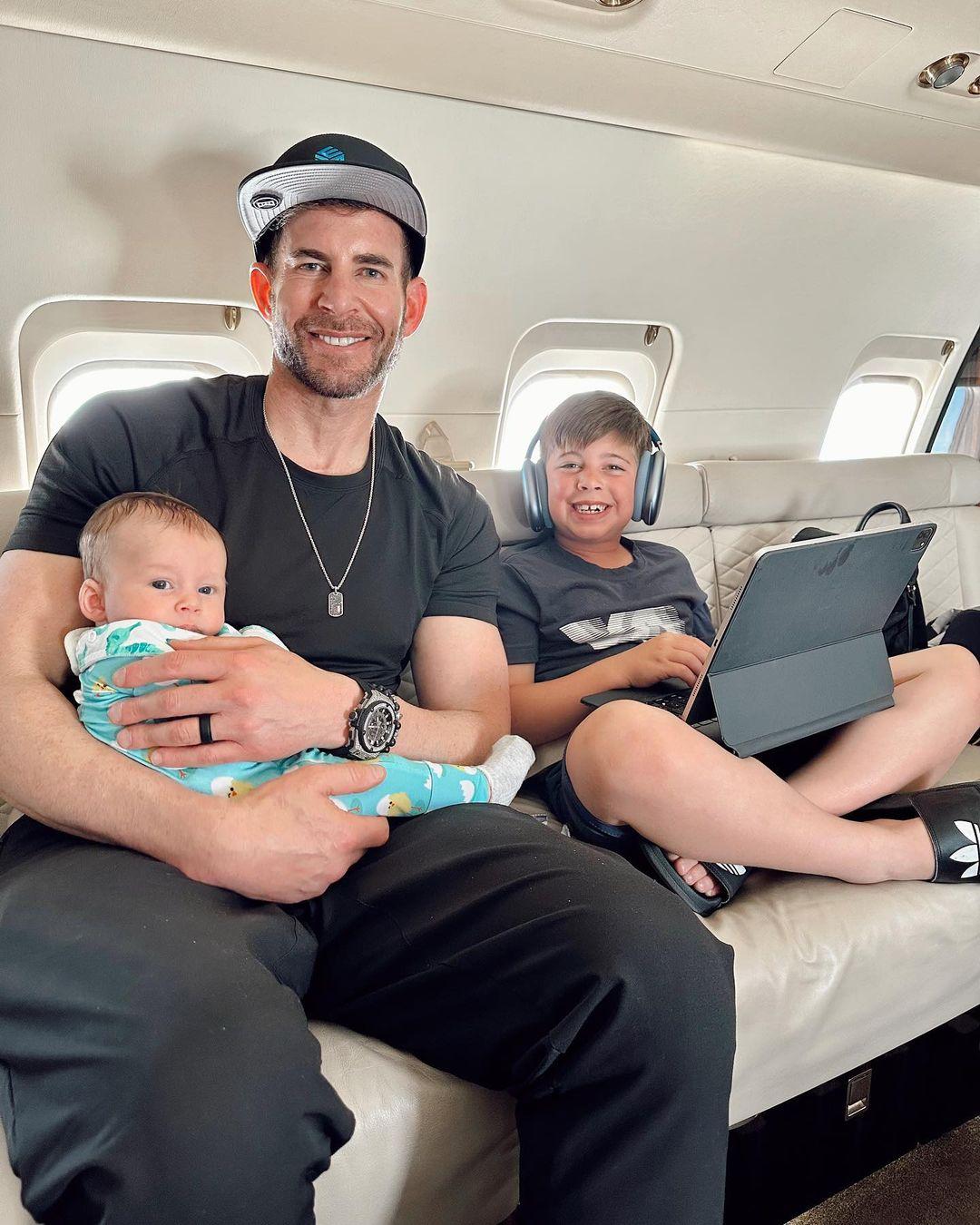 Heather Rae El Moussa Treats Newborn Tristan To His First Air Travel