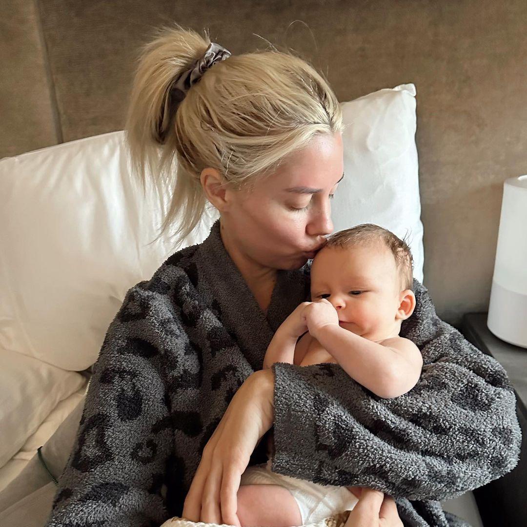 Heather Rae El Moussa 'Can't Get Enough' Of Son Tristan As First Mother's Day Approaches