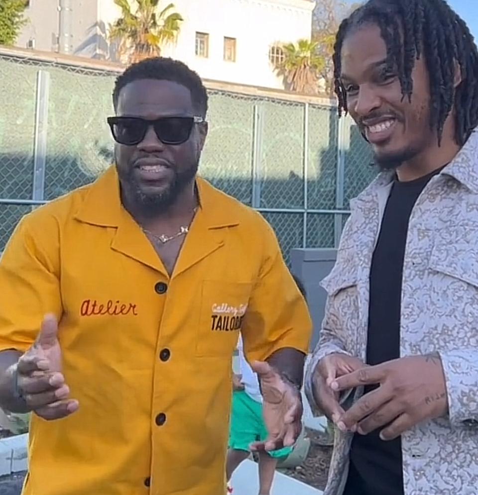 Keith Lee and Kevin Hart