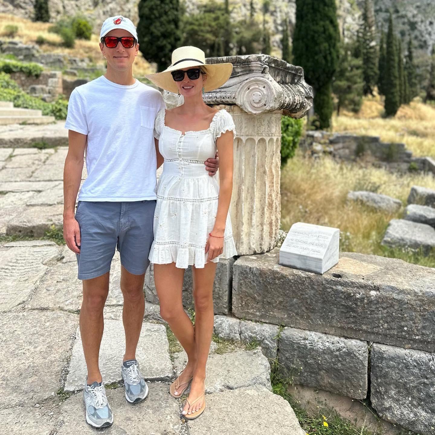 Ivanka Trump Shows Some Skin On Vacation In Greece
