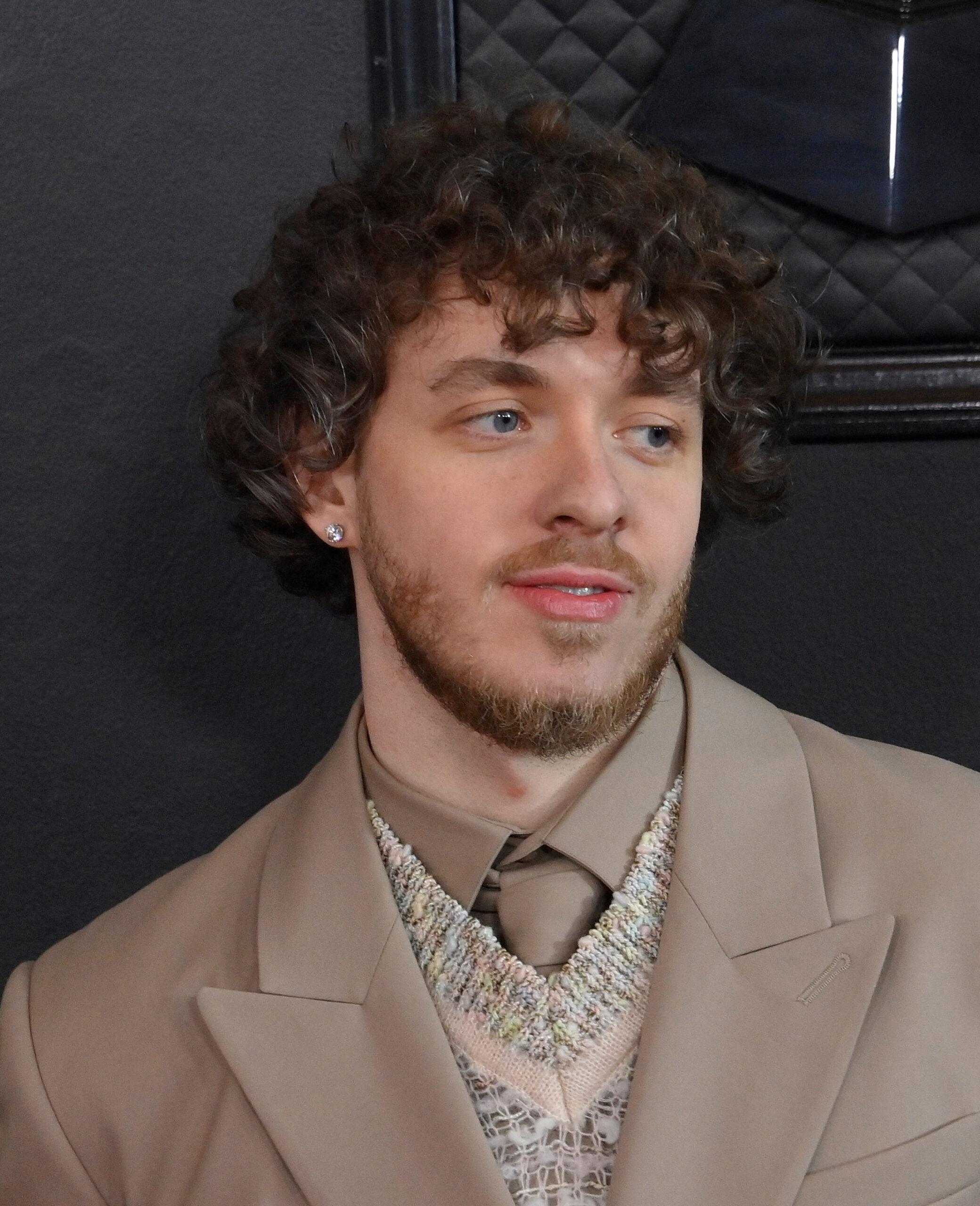 Jack Harlow Attends the 65th Grammy Awards in Los Angeles