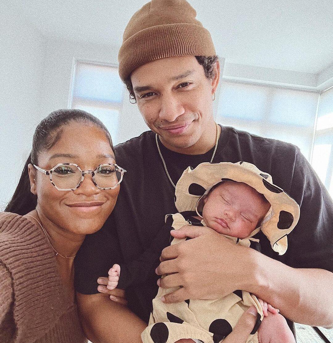 Keke Palmer with her family