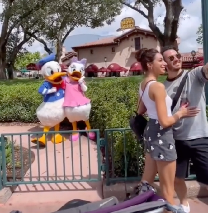 Jonas Brothers Member Kevin Jonas Spotted At Disney World With Family